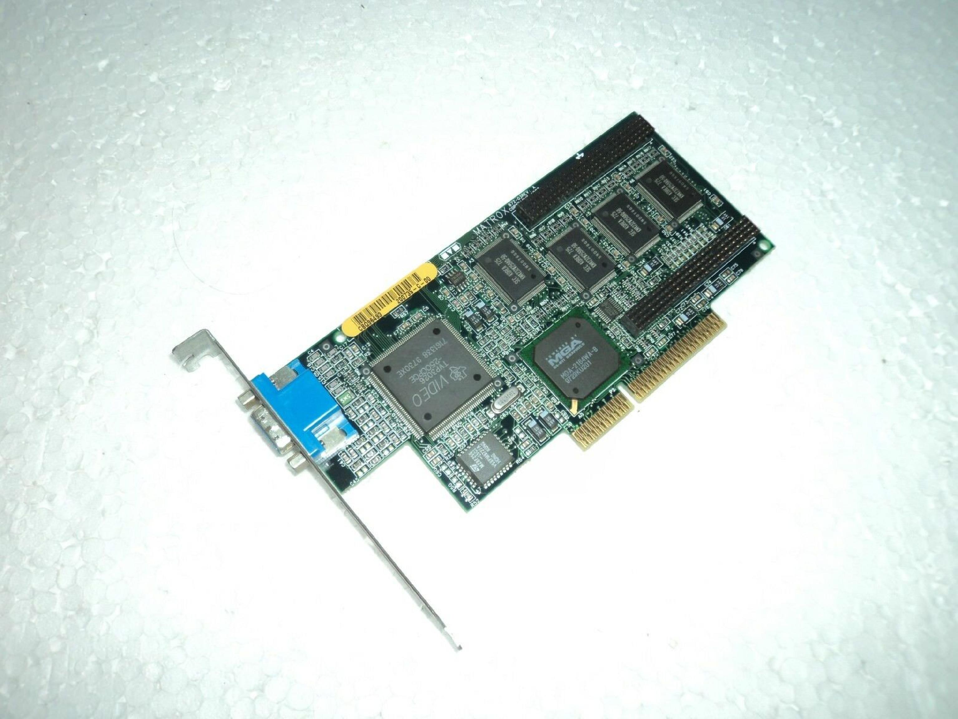 MATROX 5064-1873 4MB AGP CARD