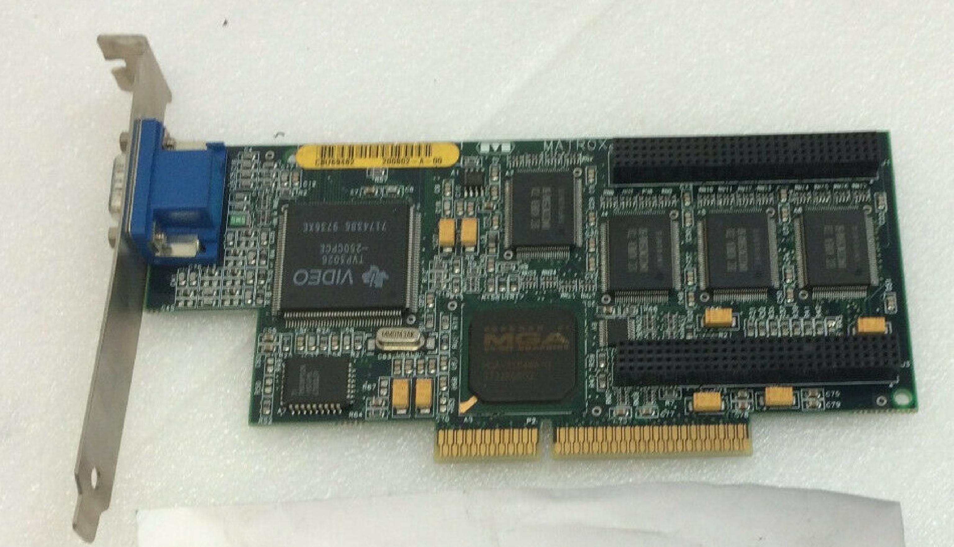 MATROX 5064-1873 4MB AGP CARD