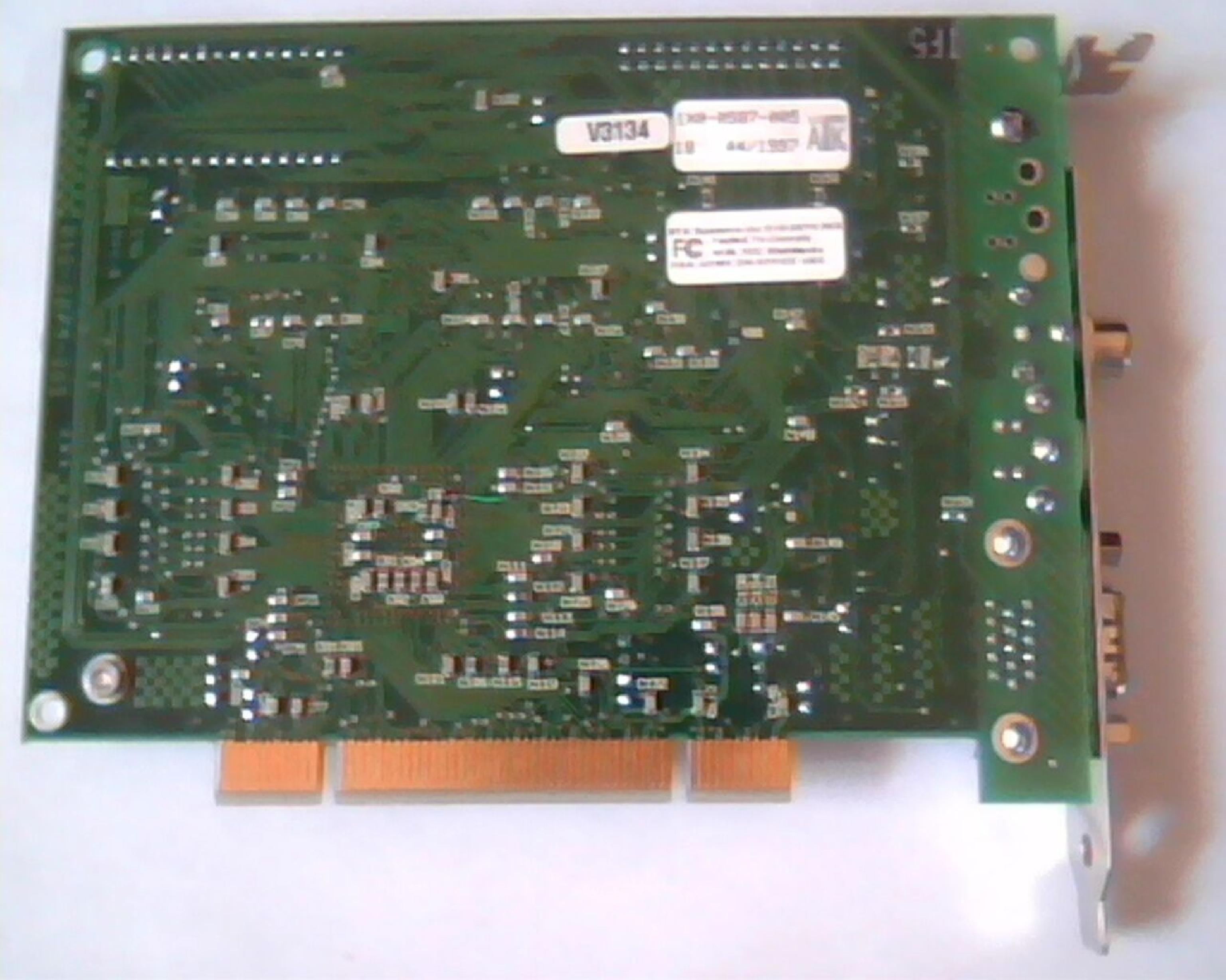 STB SYSTEMS INC 1X0-0587-005 STB PCI VIDEO CARD, VELOCITY 128 PCI NTSC