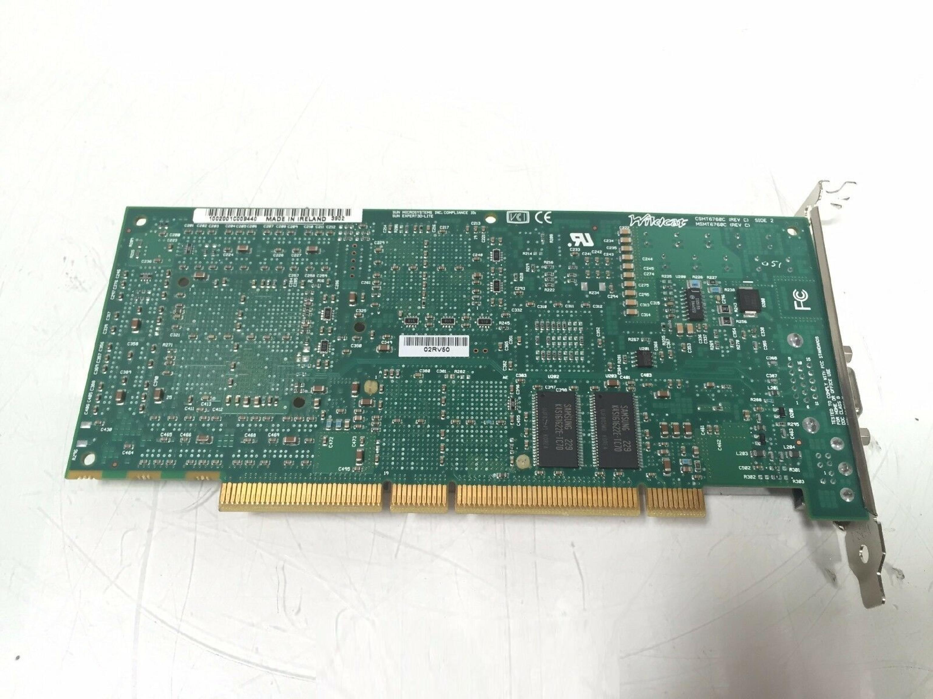 WILDCAT EXPERT3D-LITE SUN EXPERT3D-LITE VIDEO CARD VGA TV OUT