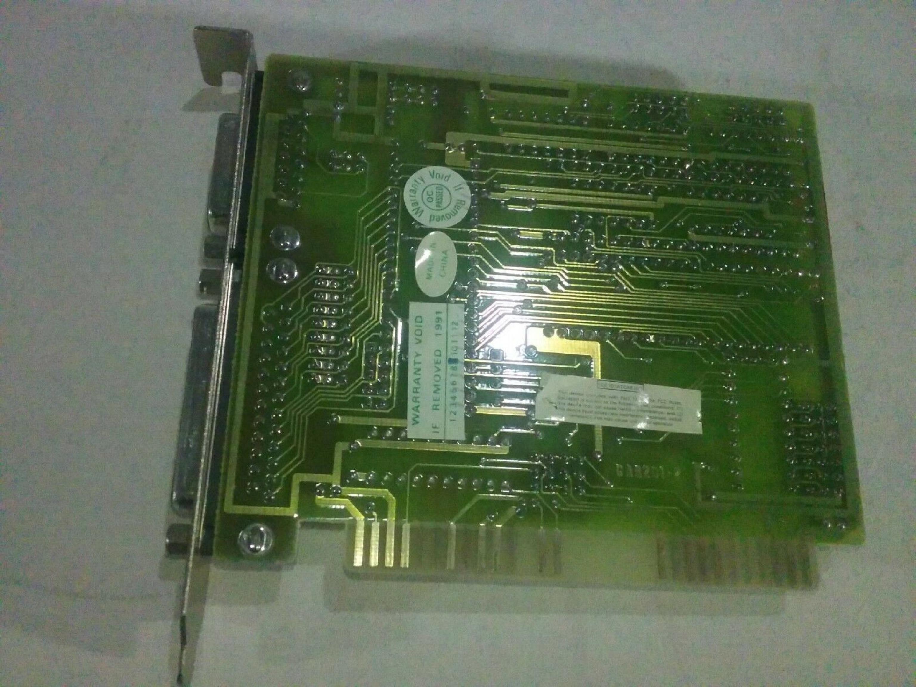 GOLDSTAR CA8201-2 SERIAL PARALLEL EXPANSION BOARD