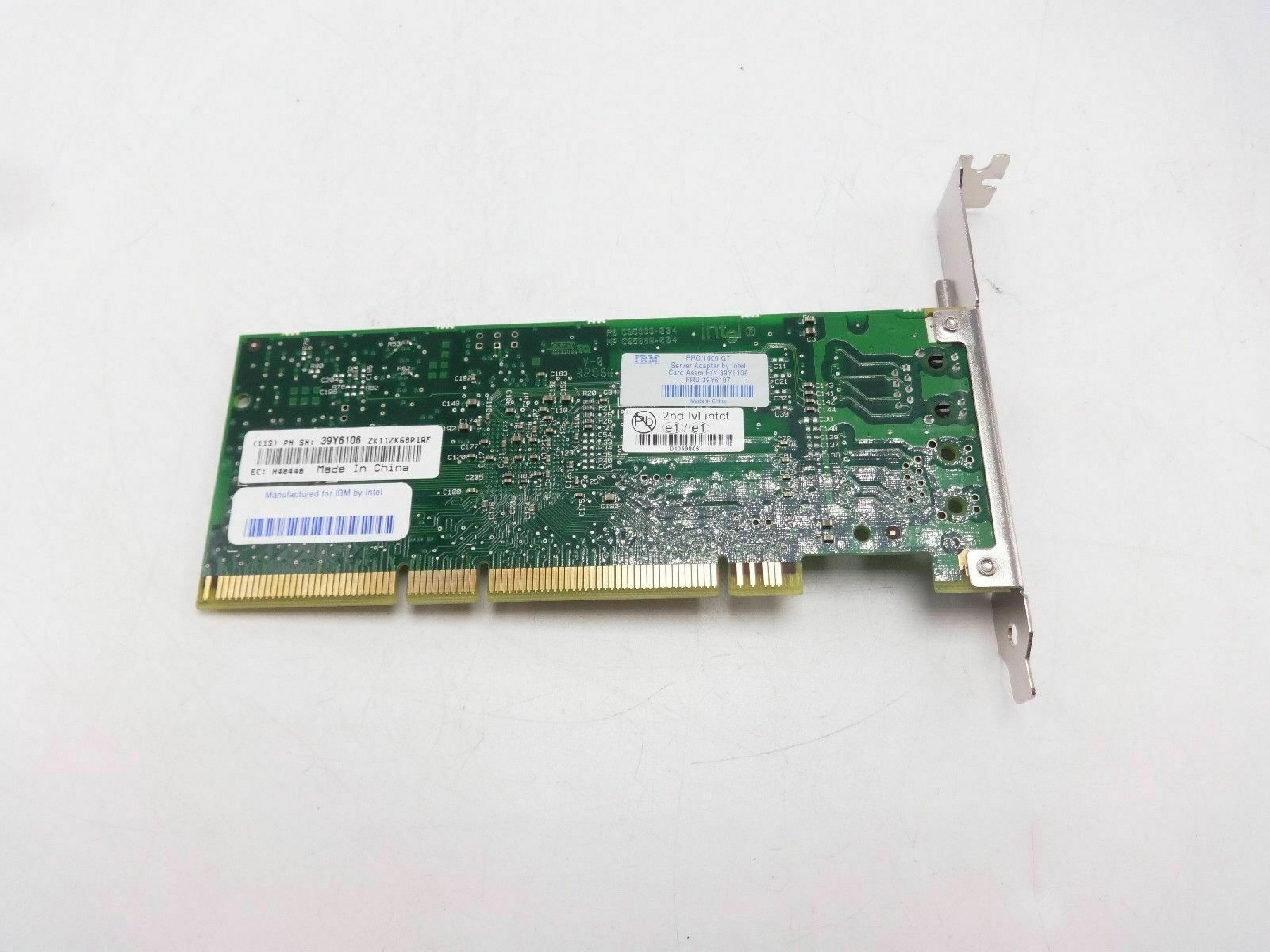 IBM 39Y6106 PCIX133 NETWORK CARD PRO / 1000 PCI-EXPRESS