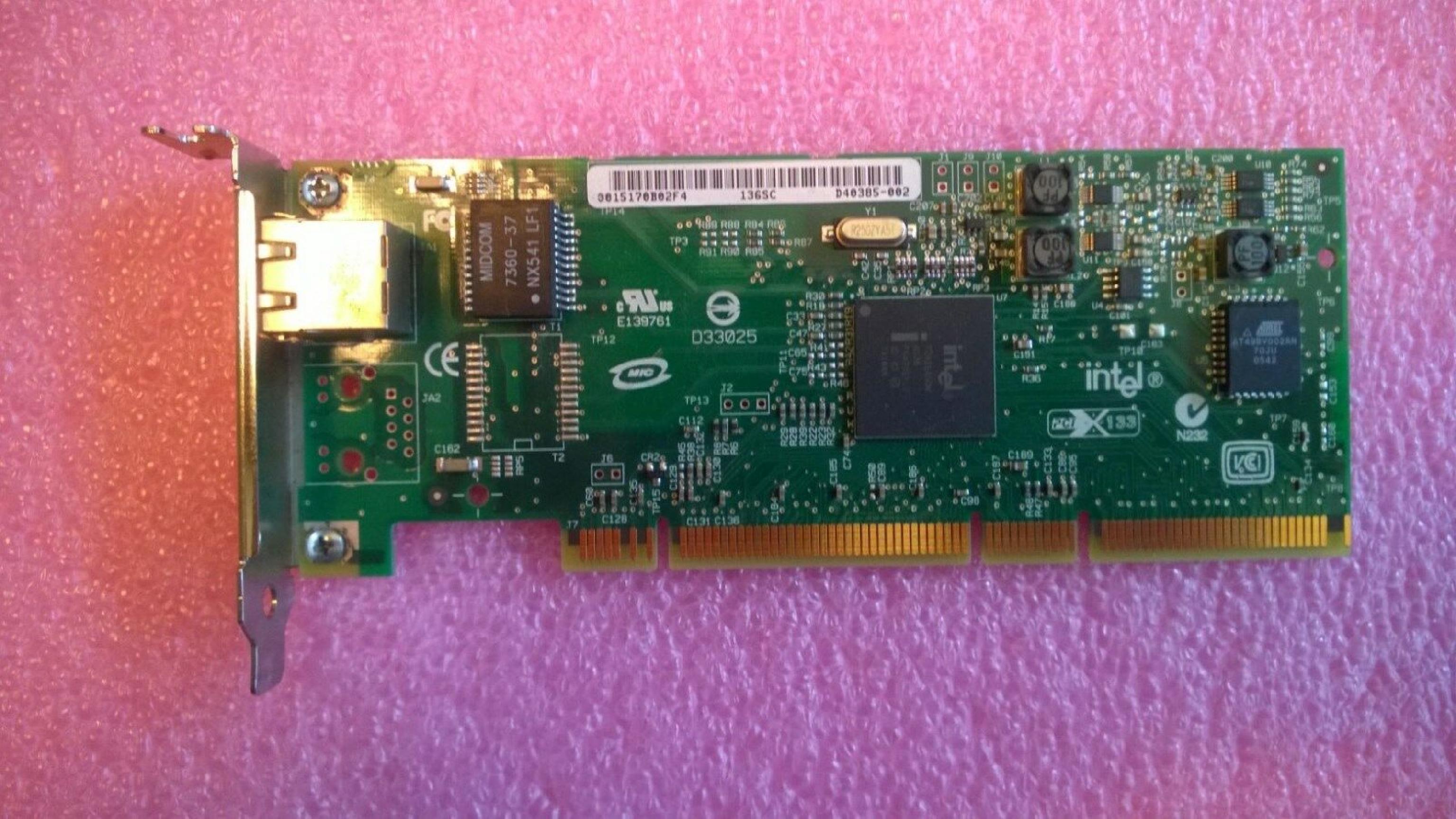 IBM 39Y6107 PCIX133 NETWORK CARD PRO / 1000 PCI-EXPRESS