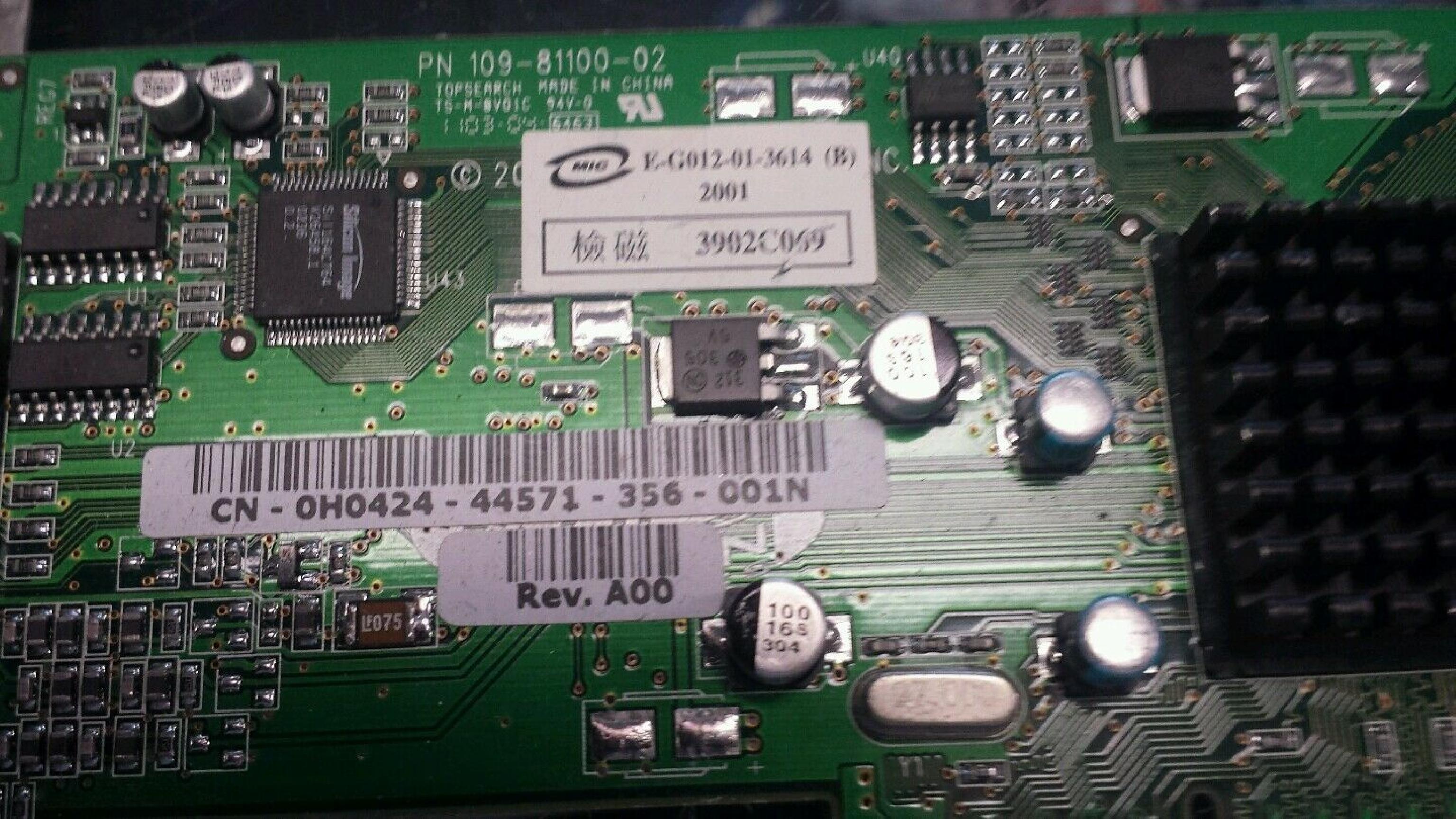 ATI E-G012-01-3614 32MB AGP VIDEO CARD RADEON 7000 WITH EDD OUTPUT