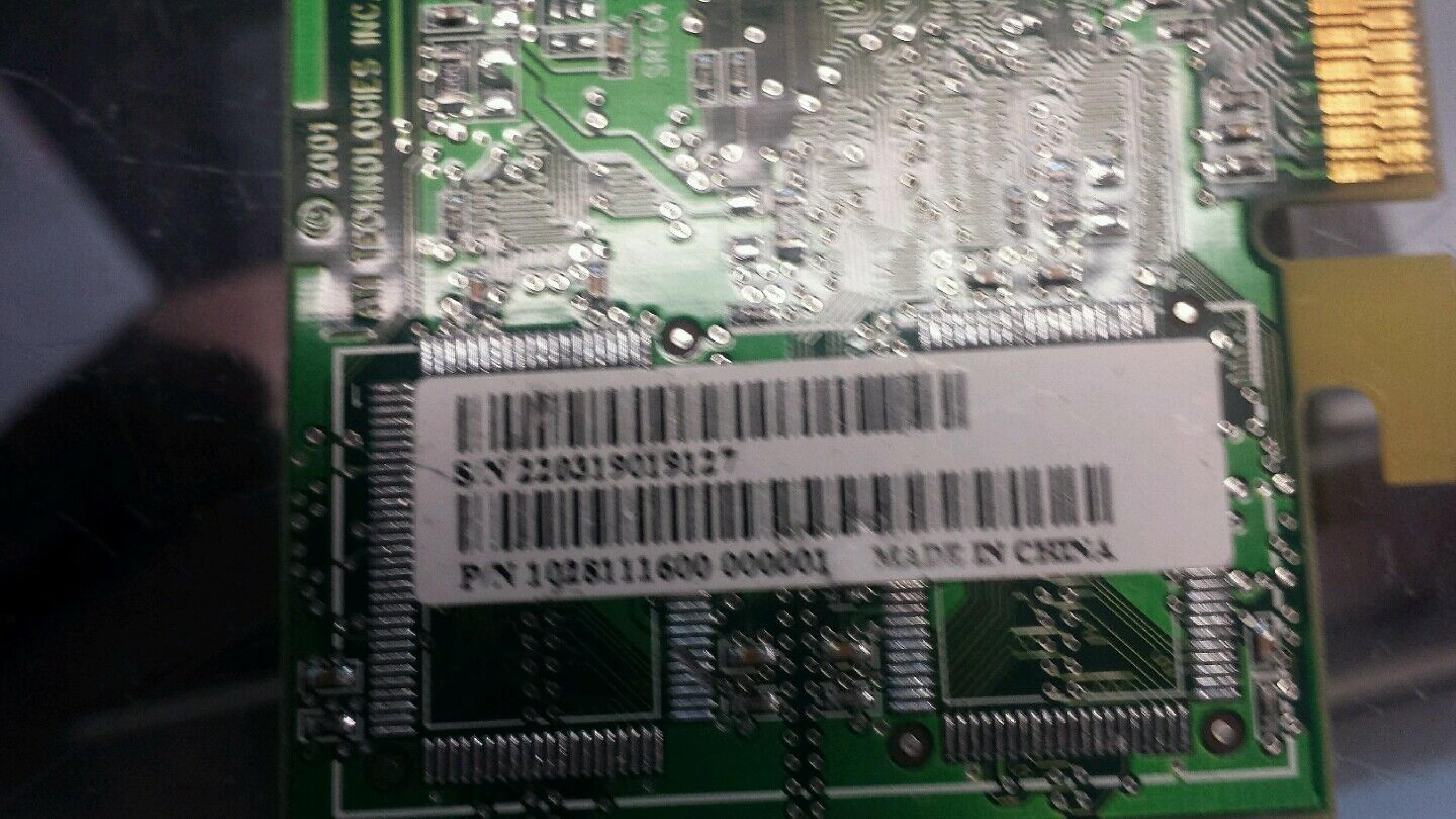 ATI E-G012-01-3614 32MB AGP VIDEO CARD RADEON 7000 WITH EDD OUTPUT