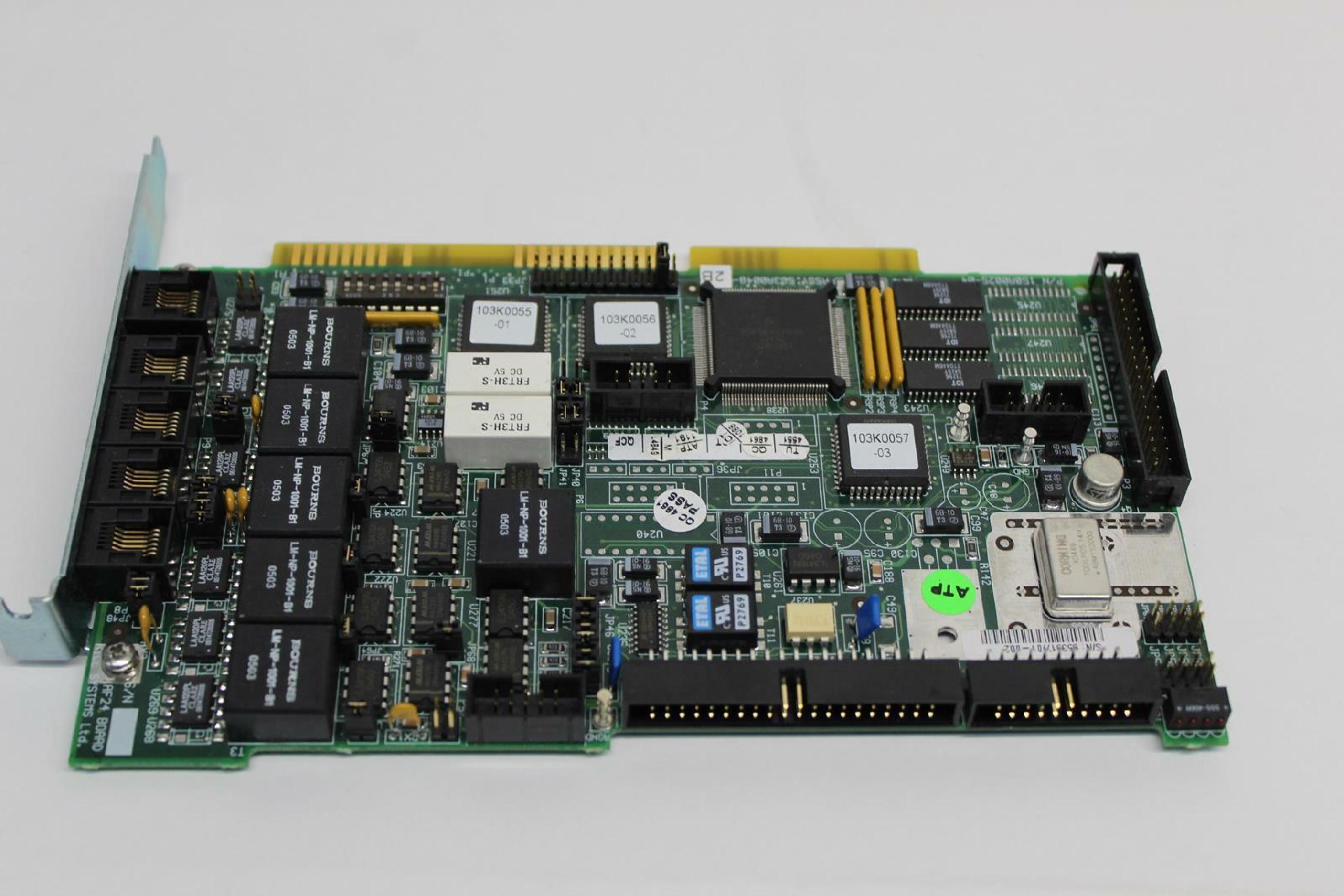 NICE LOG 503A0048-2B NICE SYSTEMS LAF24 AUDIO CARD BOARD 5-PORT