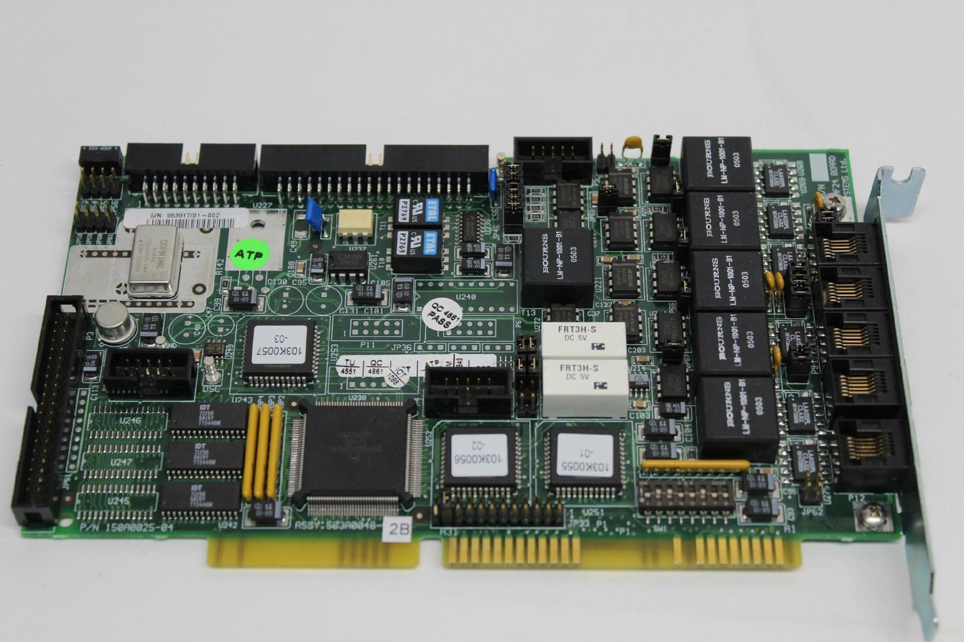 NICE LOG 503A0048-2B NICE SYSTEMS LAF24 AUDIO CARD BOARD 5-PORT