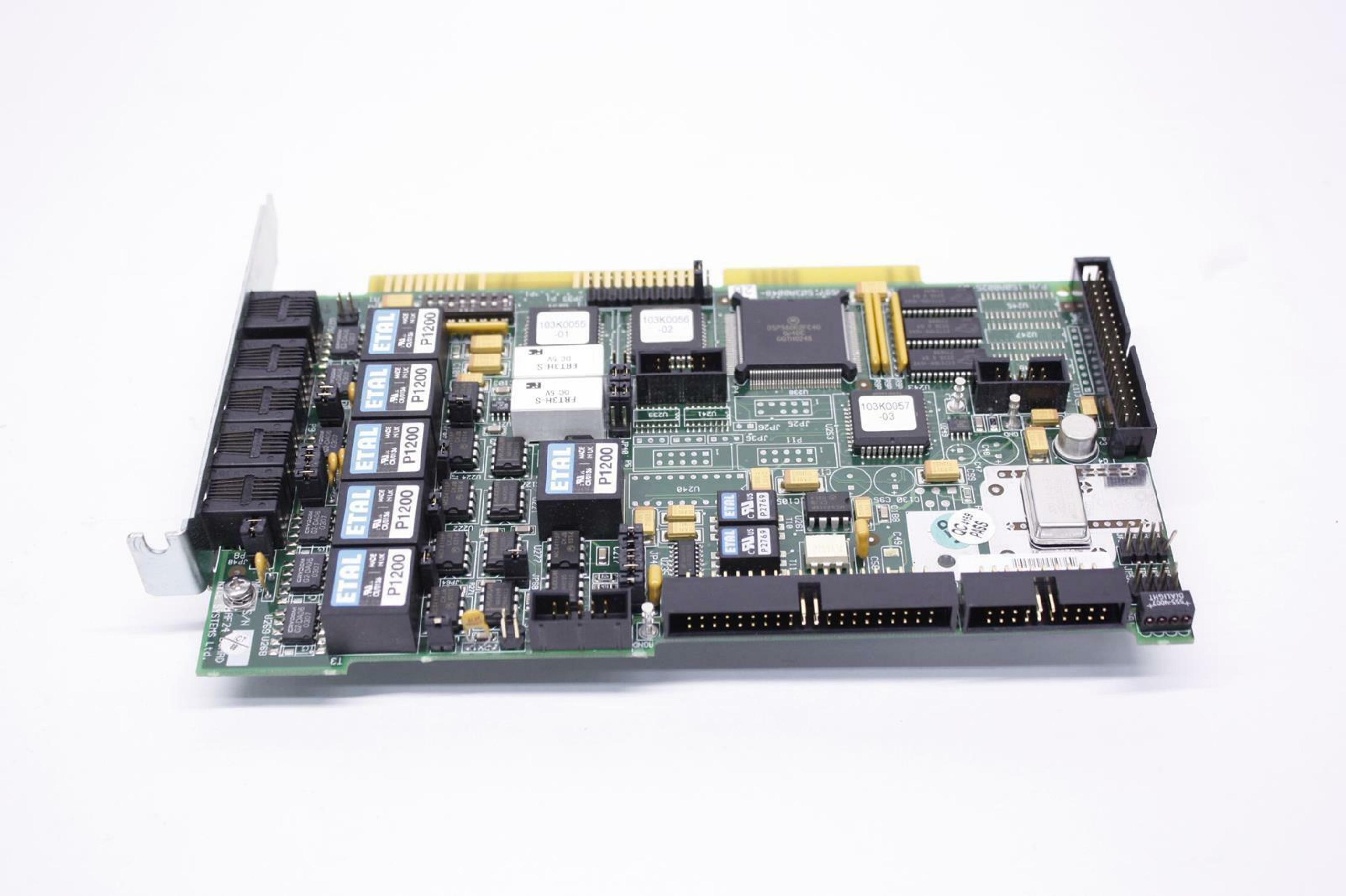 NICE LOG 503A0048-2B NICE SYSTEMS LAF24 AUDIO CARD BOARD 5-PORT