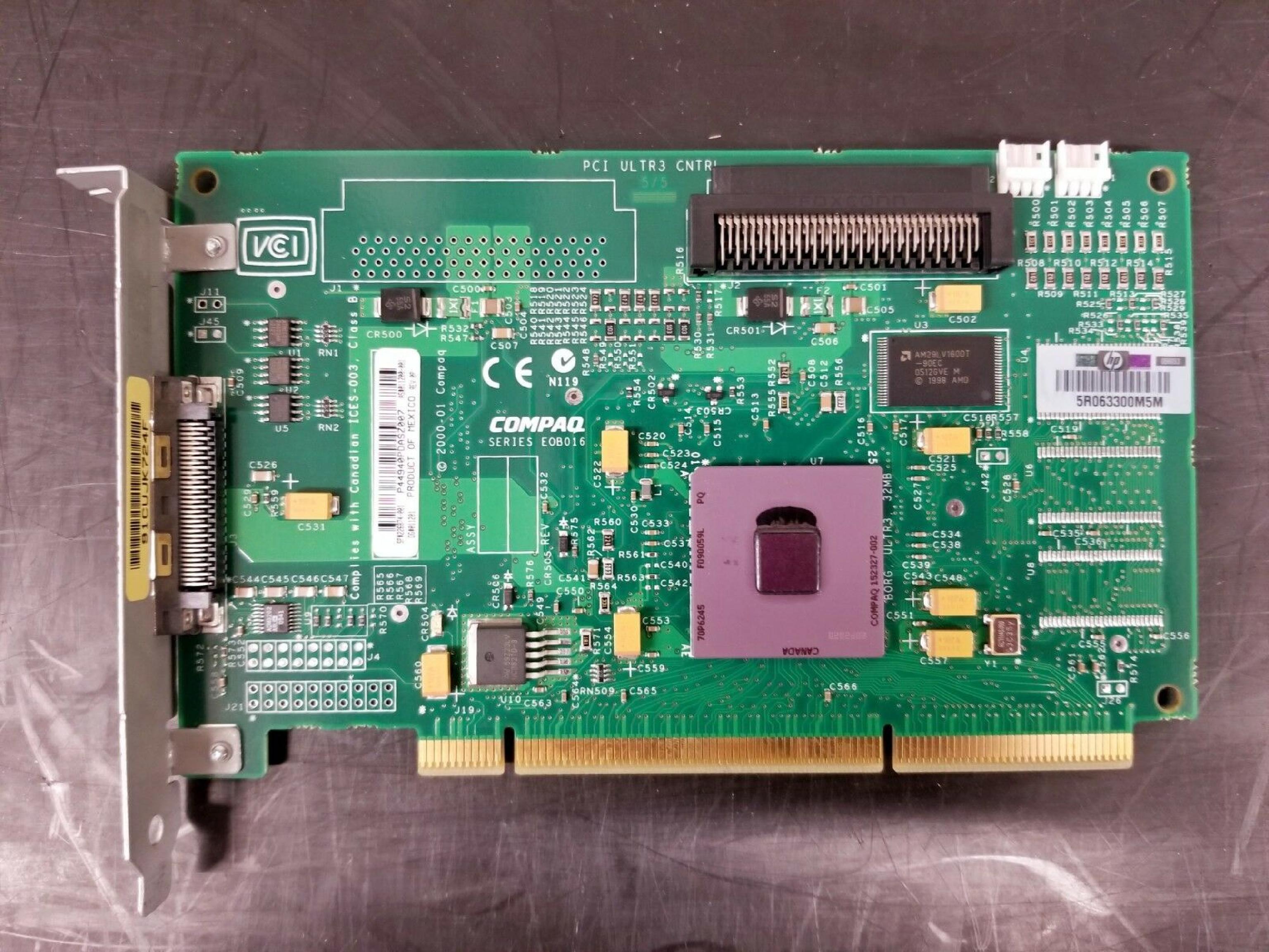 COMPAQ / HEWLETT PACKARD / HP E0B016 SA/532 PCI64 3-CHAN SCSI-WU3-SE RAID CTRL