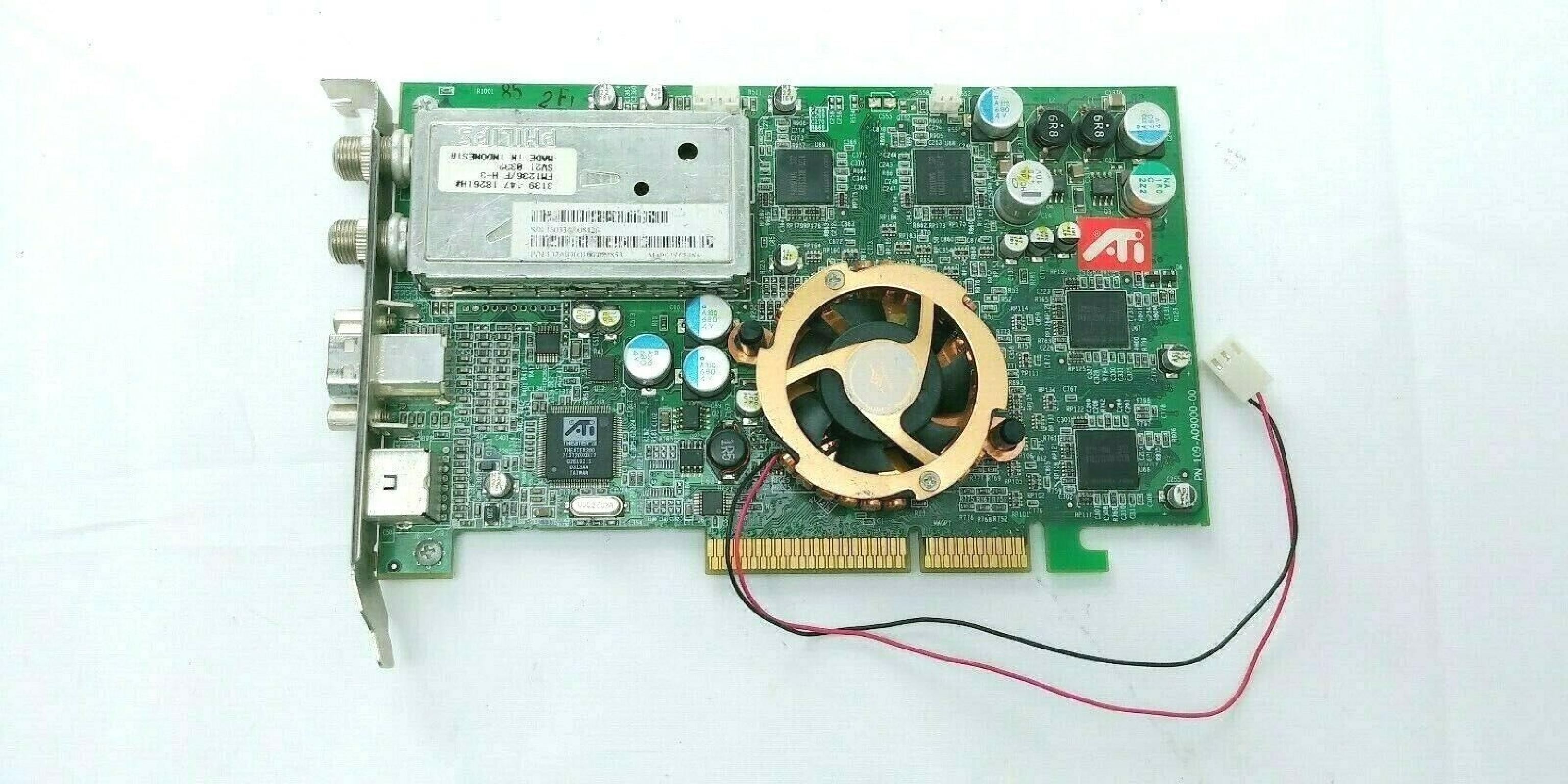 ATI 109-A09000-00 RADEON ALL-IN-WONDER 9600 PRO 128M FM TV AV S-V OUT