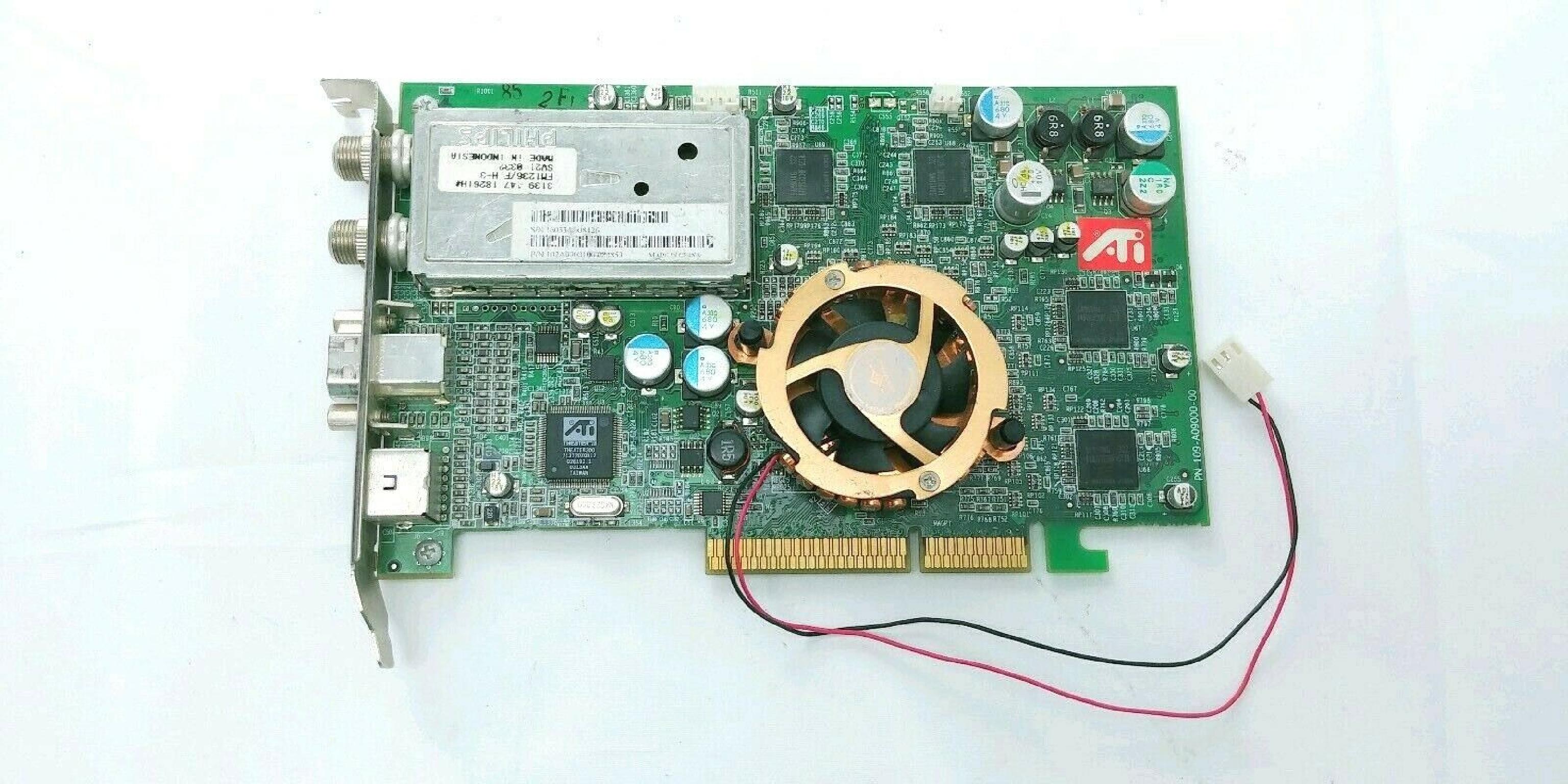 ATI 109-A09000-00 RADEON ALL-IN-WONDER 9600 PRO 128M FM TV AV S-V OUT