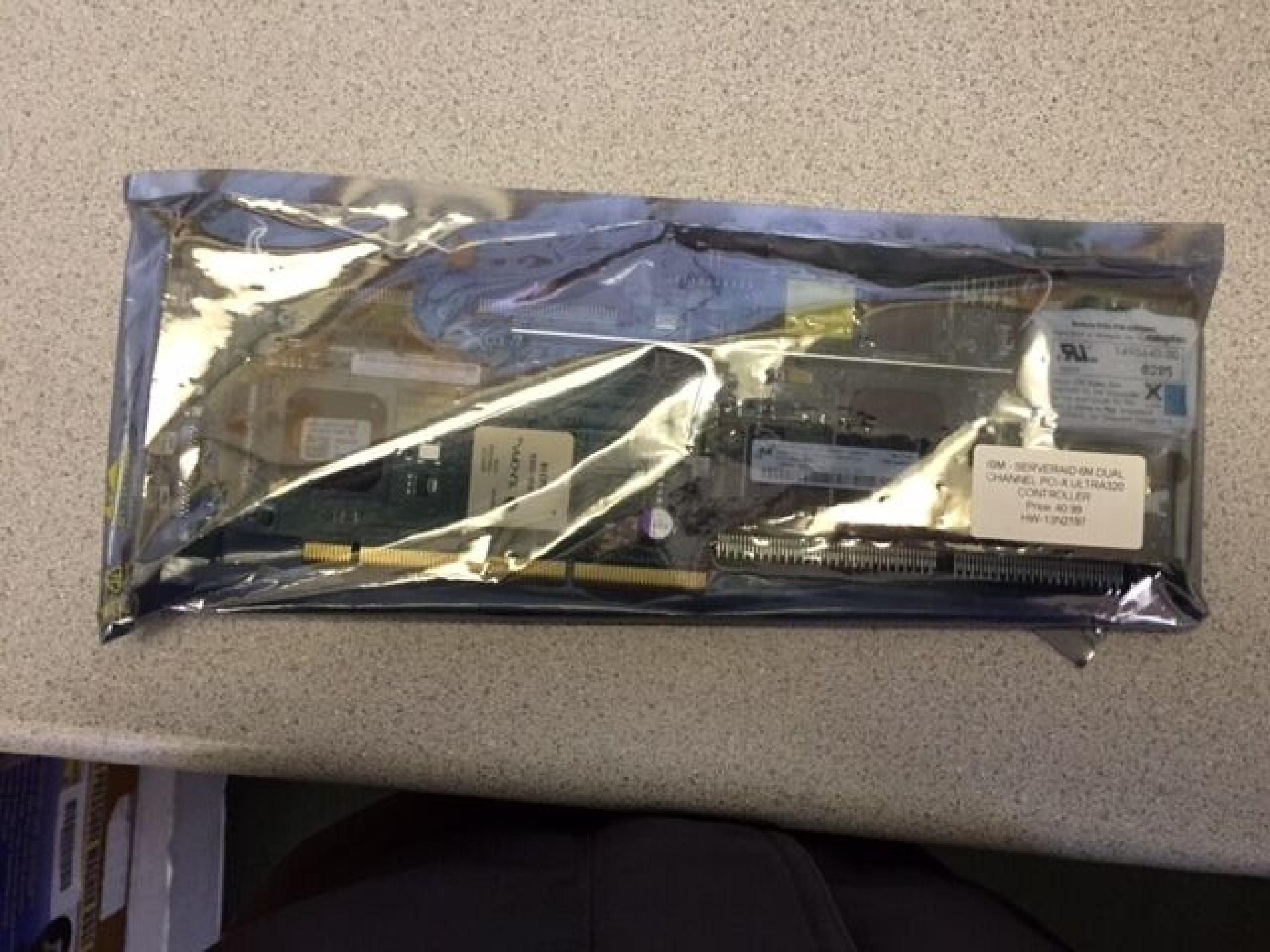 IBM 13N2197 SERVER RAID CONTROLLER PCI-X 6M DUAL CHANNEL ULTRA320 SCSI CON