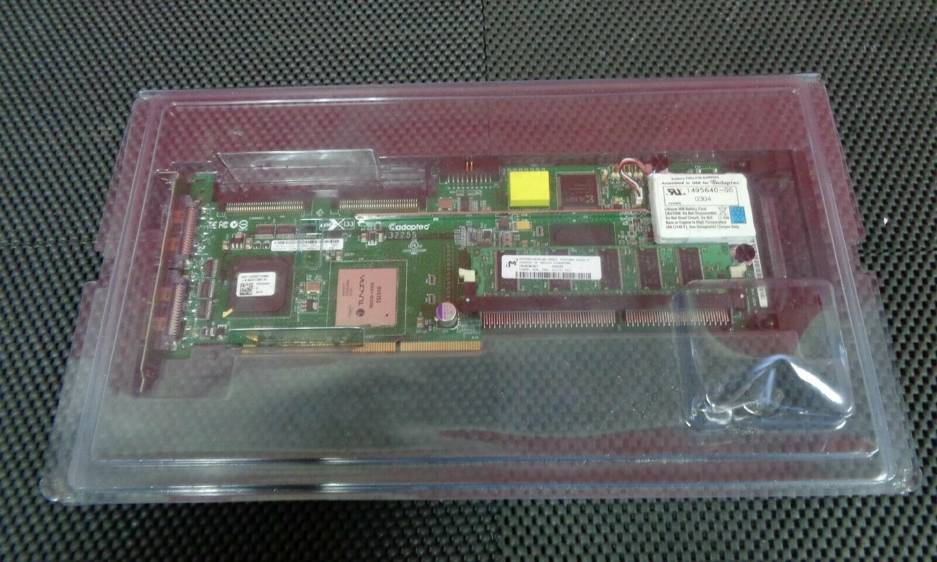 IBM 13N2197 SERVER RAID CONTROLLER PCI-X 6M DUAL CHANNEL ULTRA320 SCSI CON