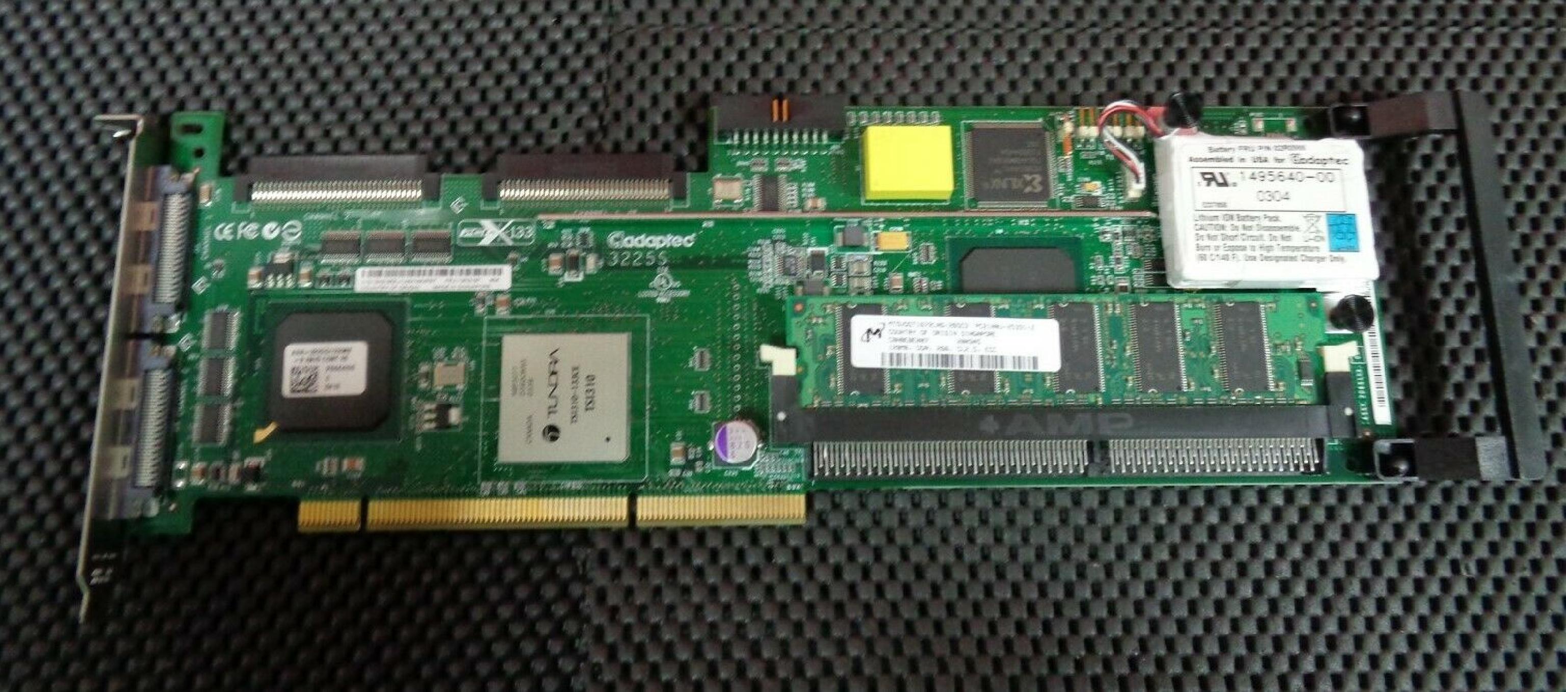 IBM 13N2197 SERVER RAID CONTROLLER PCI-X 6M DUAL CHANNEL ULTRA320 SCSI CON