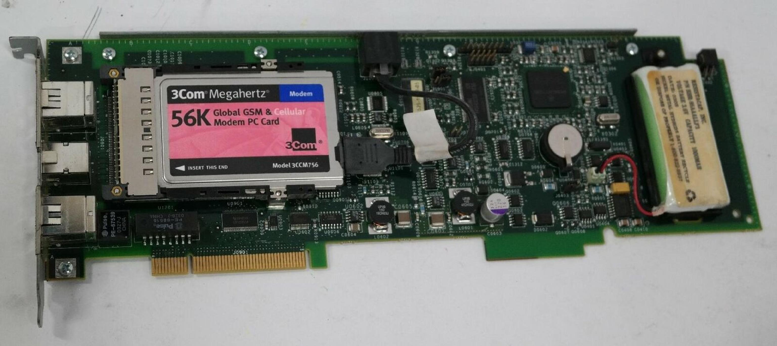 SUN MICROSYSTEMS 525-1912-05 SUN MICROSYSTEMS REMOTE DIAL UP BOARD + 56K MODEM