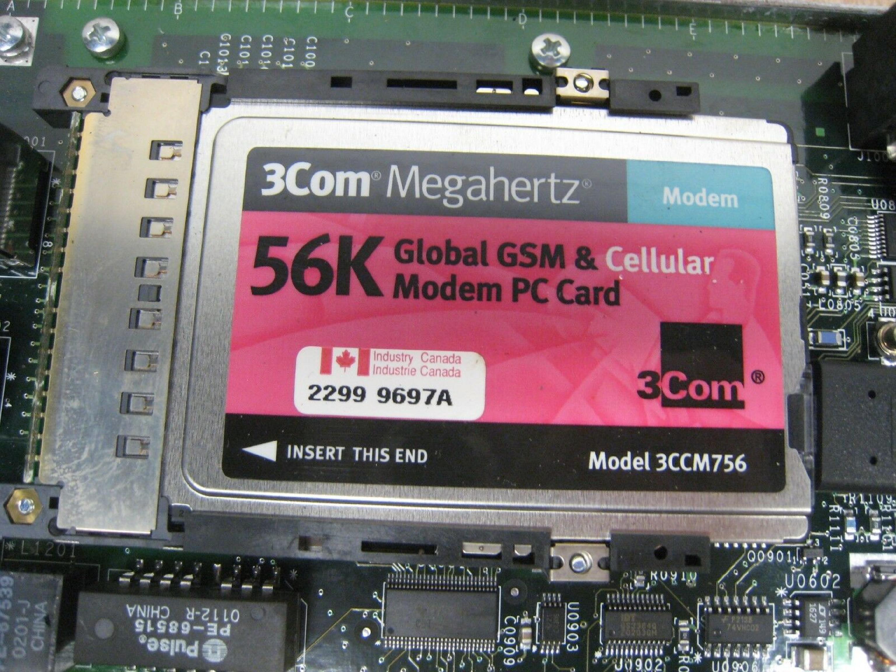 SUN MICROSYSTEMS 525-1912-05 SUN MICROSYSTEMS REMOTE DIAL UP BOARD + 56K MODEM