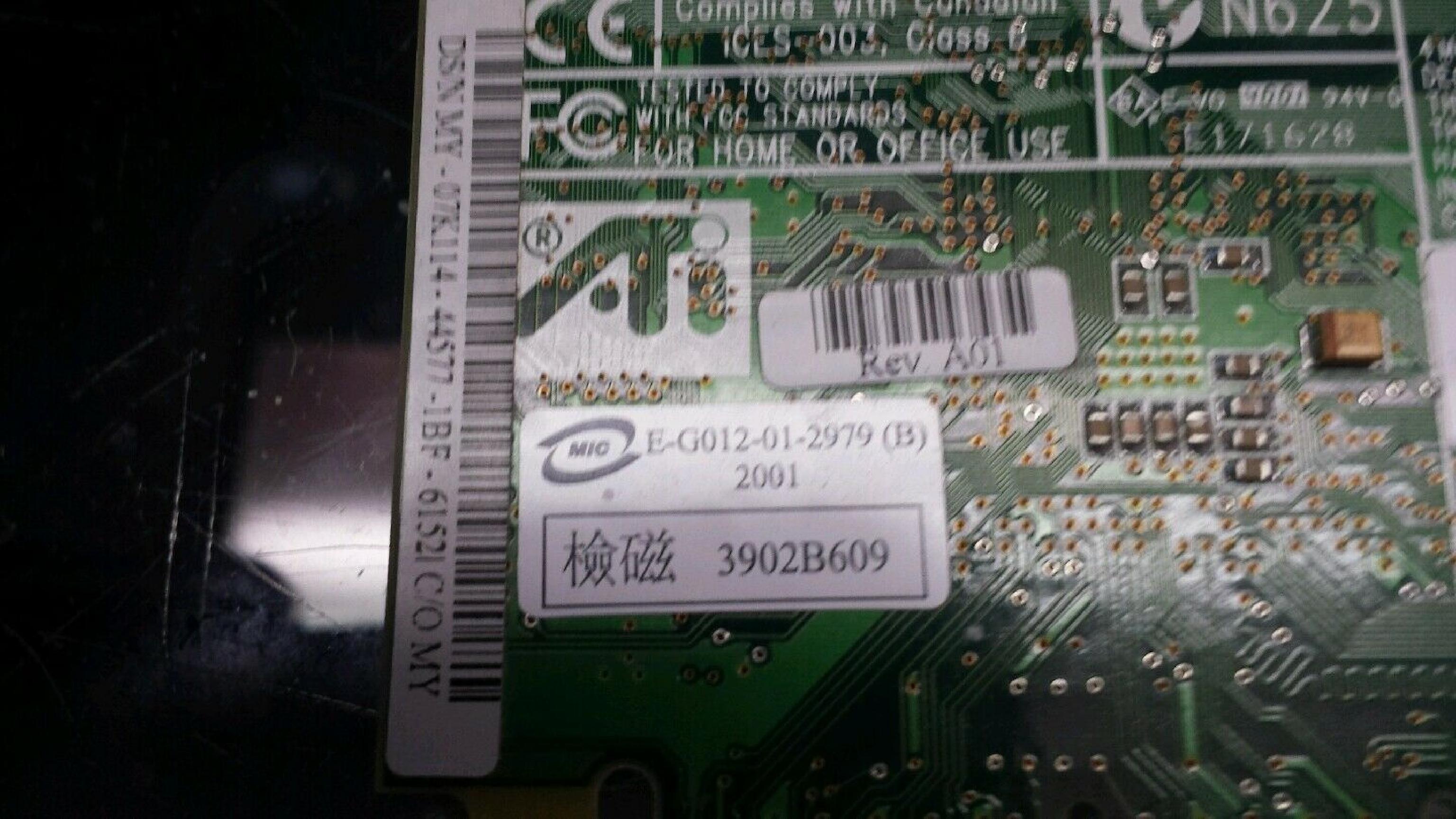 ATI E-G012-01-2979 32MB AGP VIDEO CARD WITH VGA OUTPUT