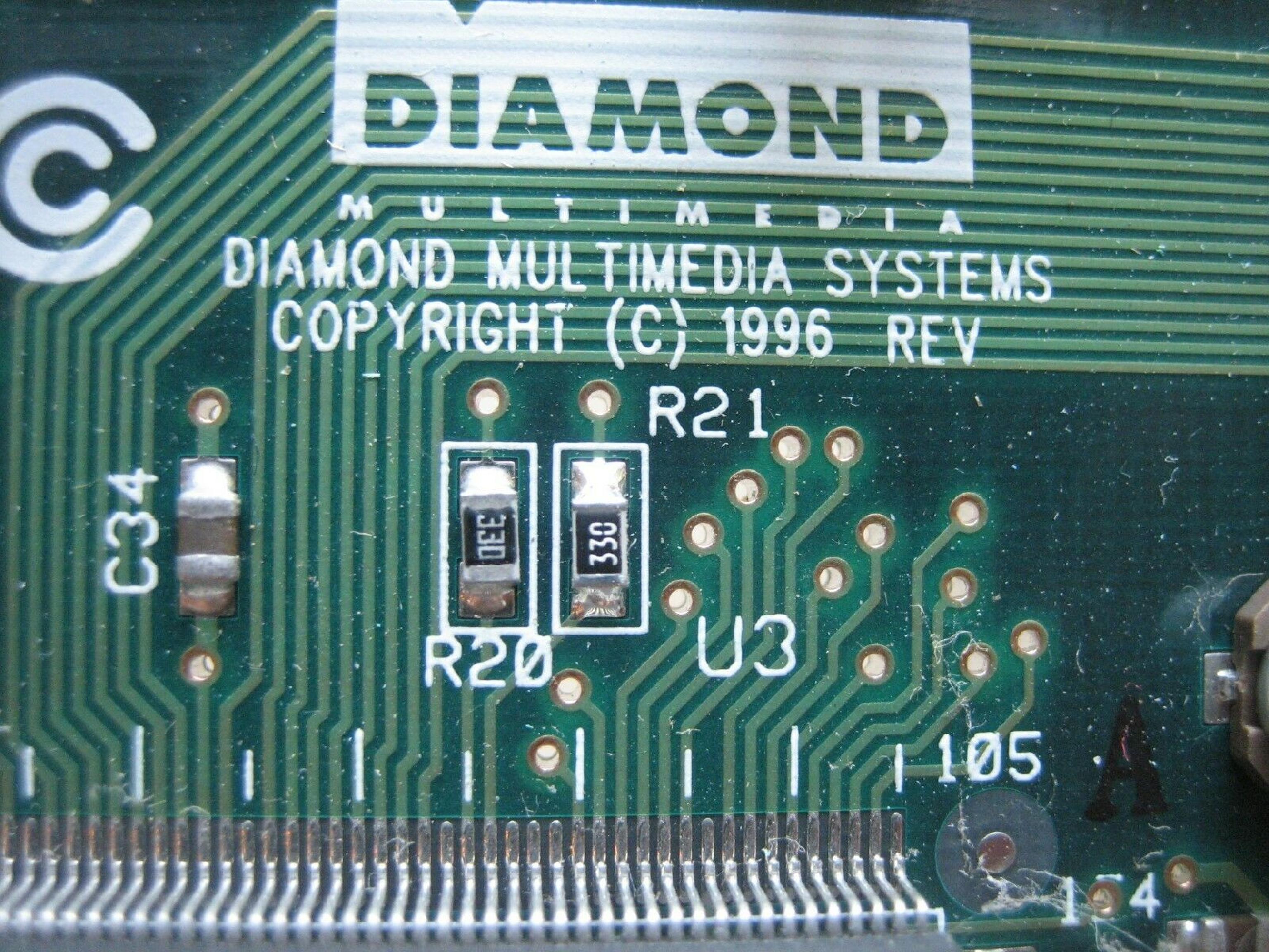 DIAMOND 3D 2000 PCI VIDEO CARD 3D 2000 4 MB S3 VIRGE