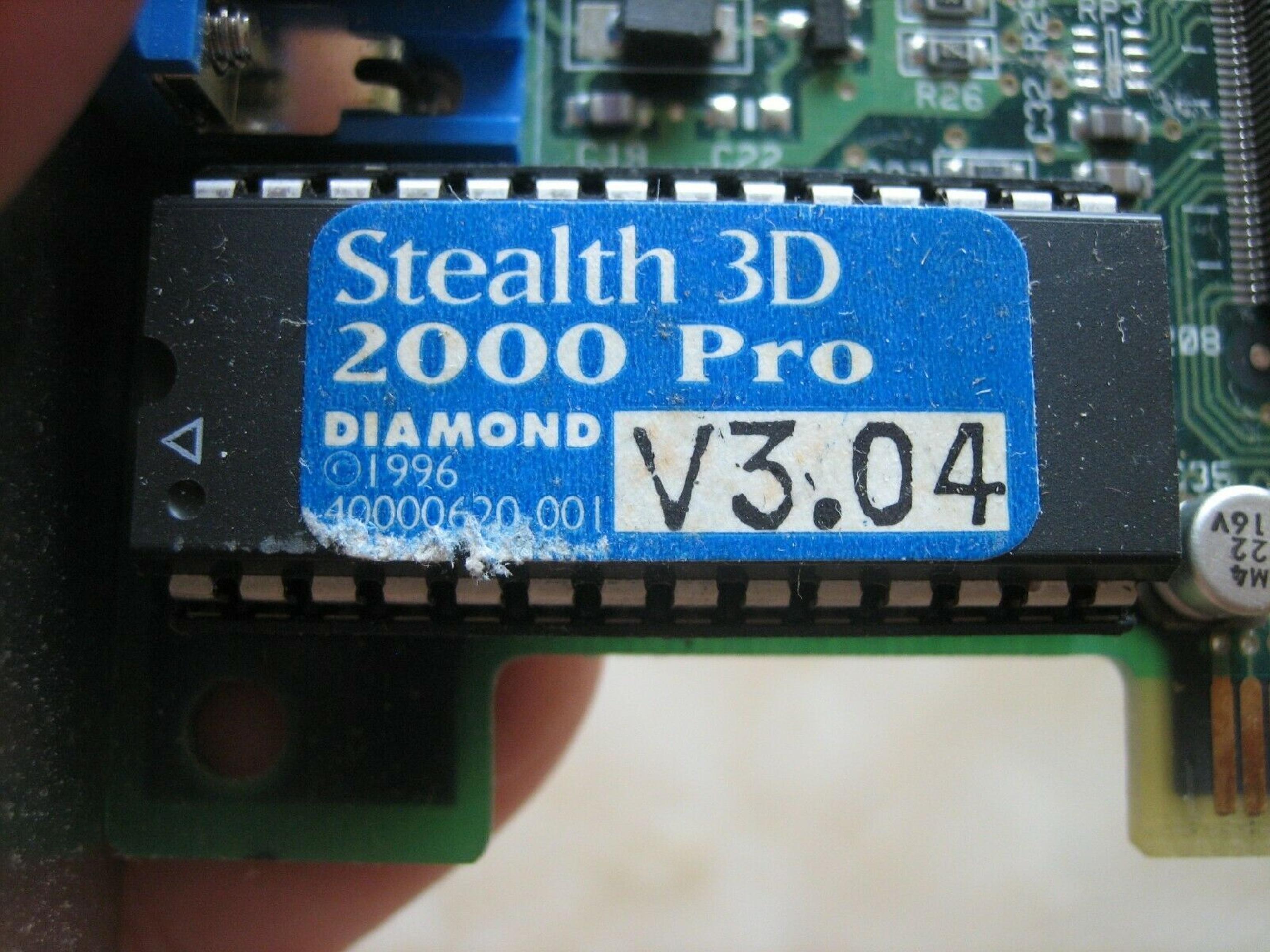 DIAMOND 3D 2000 PCI VIDEO CARD 3D 2000 4 MB S3 VIRGE