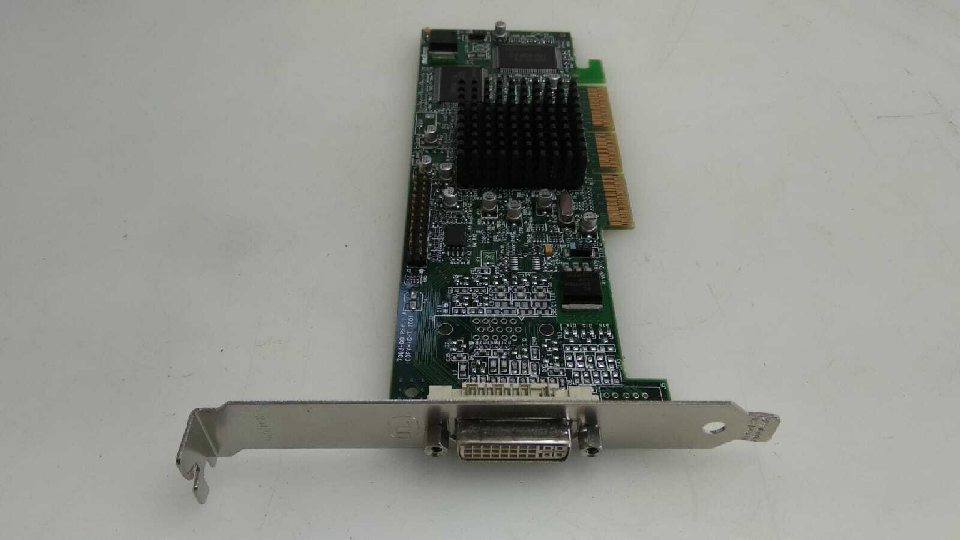 MATROX G45FMDVA32DOE3 MILLENIUM G450 AGP CARD DVI INTERFACE 32MB