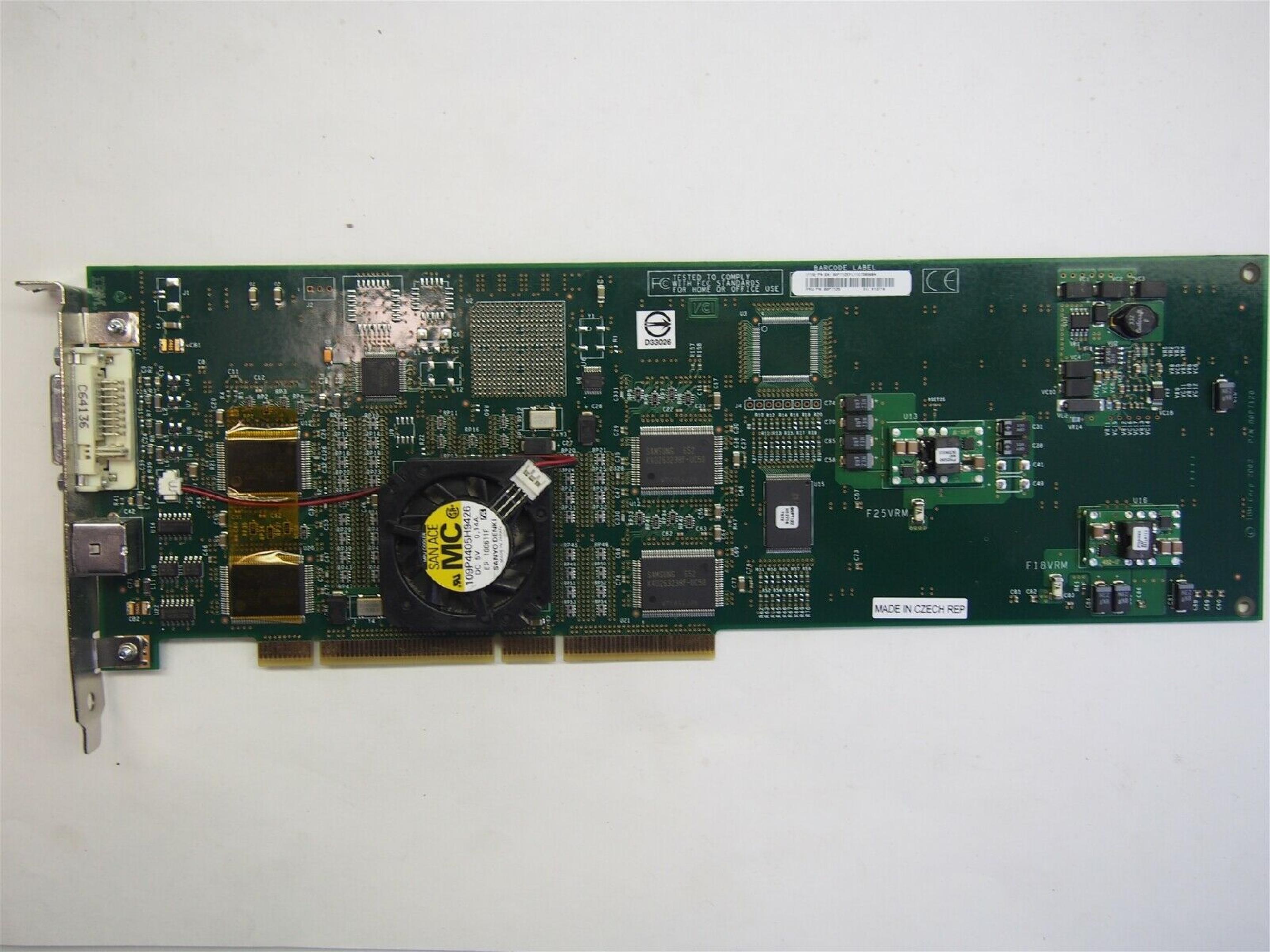 IBM 80P7120 PSERIES RS/6000 GXT6500P GRAPHICS ADAPTER