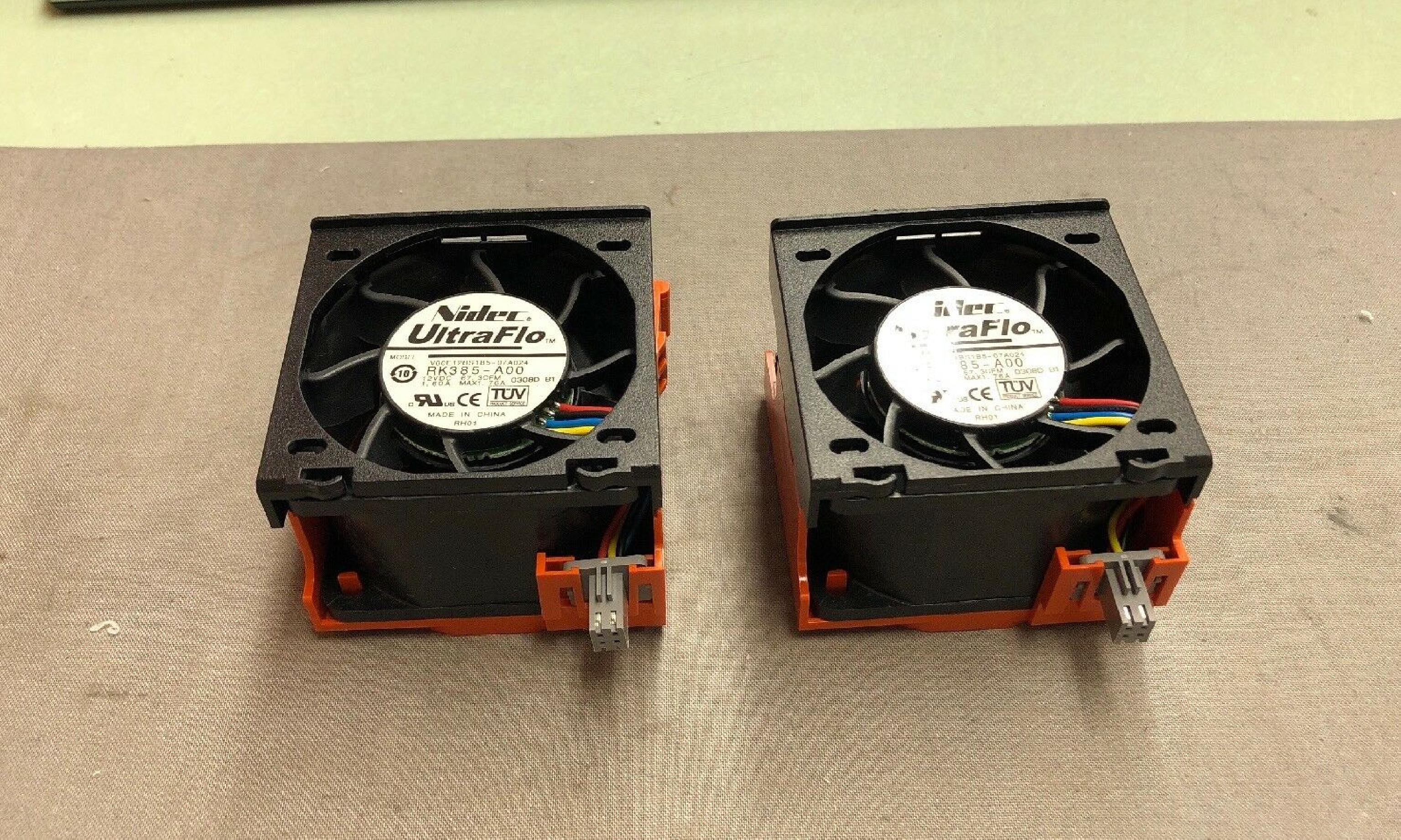 NIDEC V60E12BS1B5-07A024 FAN 12VDC 1.60 AMP 67 CFM 60X60X38MM