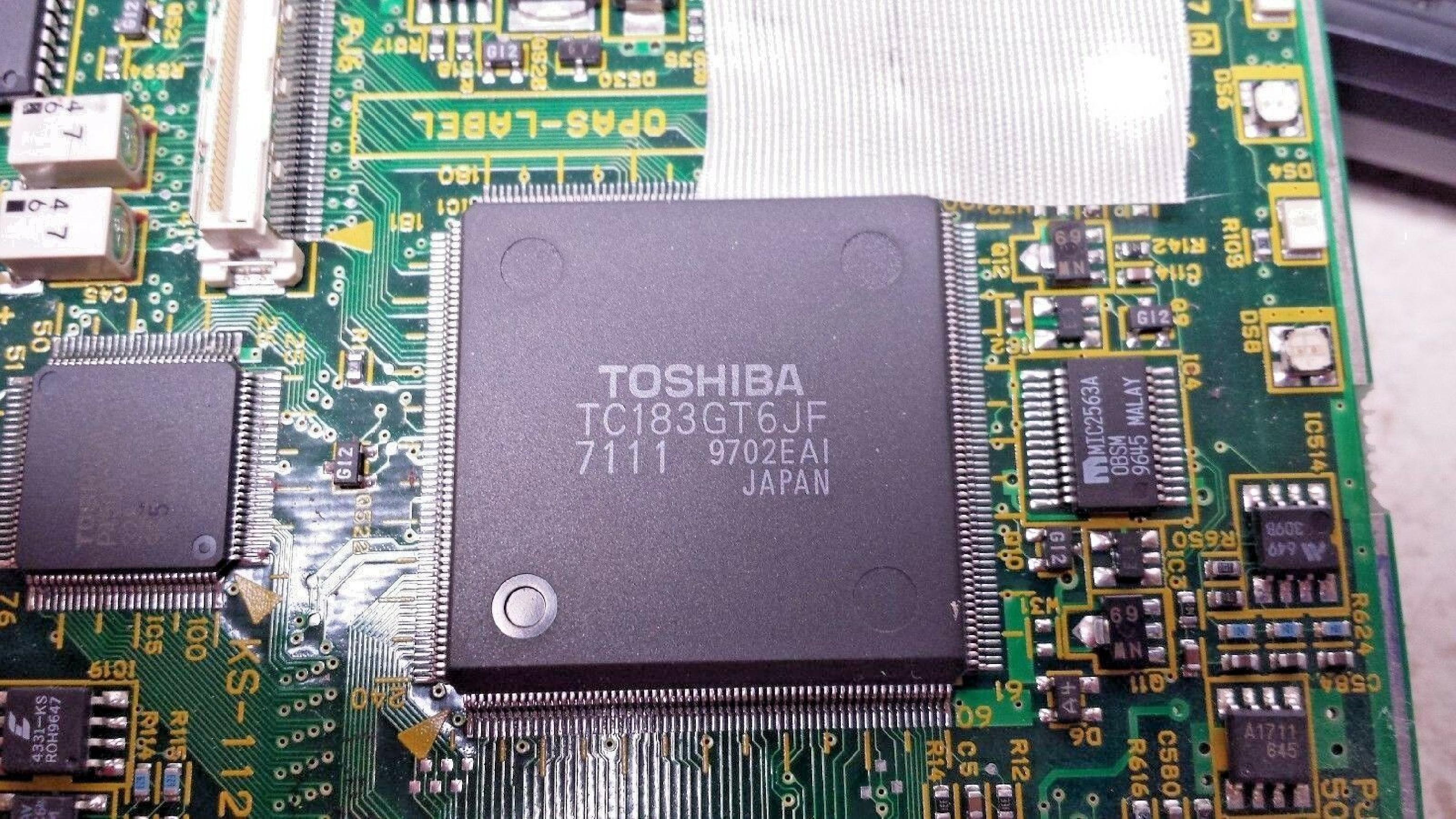 TOSHIBA B36078452014-A 510CDT PCI BOARD