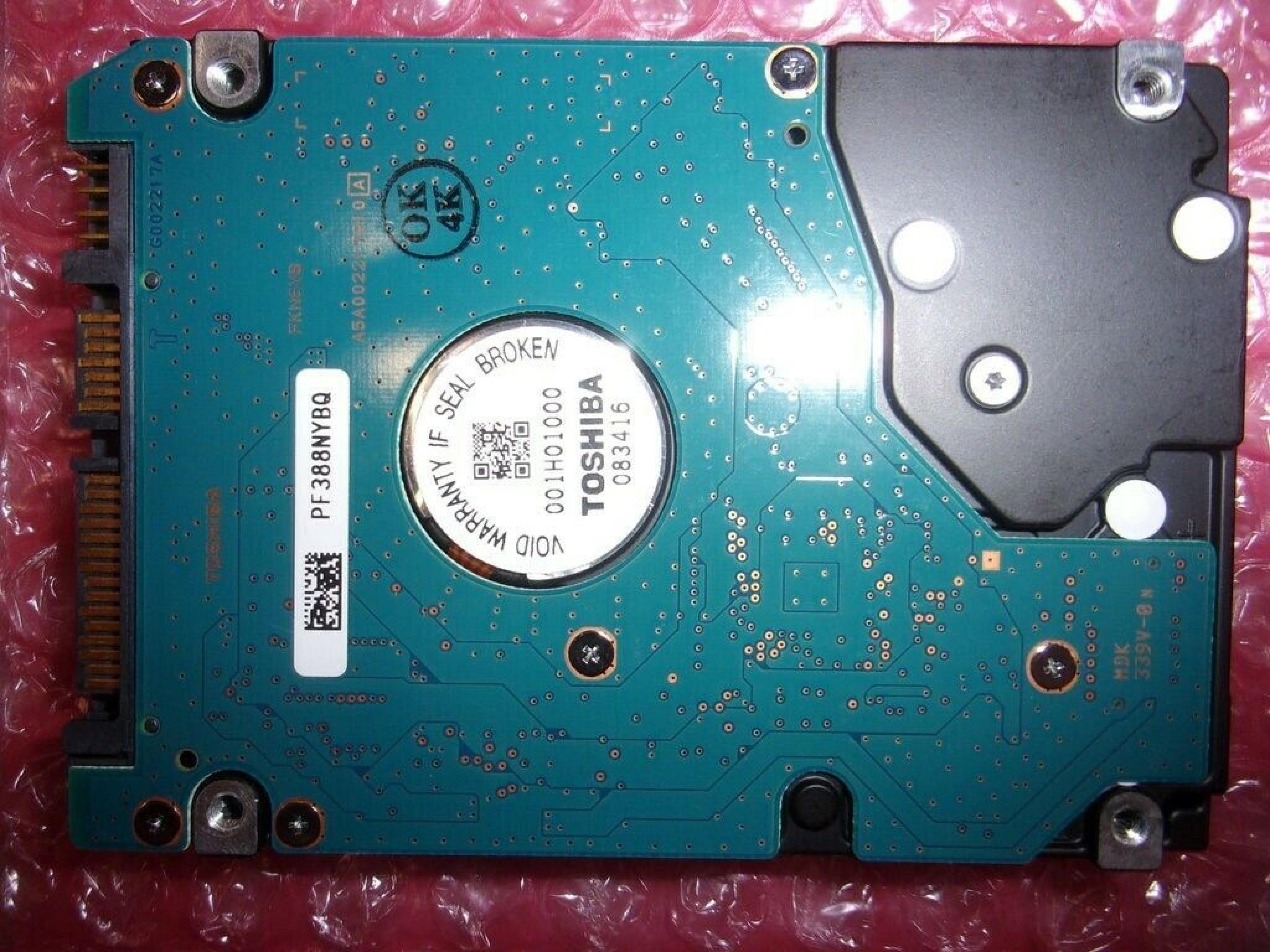 TOSHIBA 0WT149 80GB SATA 2.5INCH HARD DRIVE