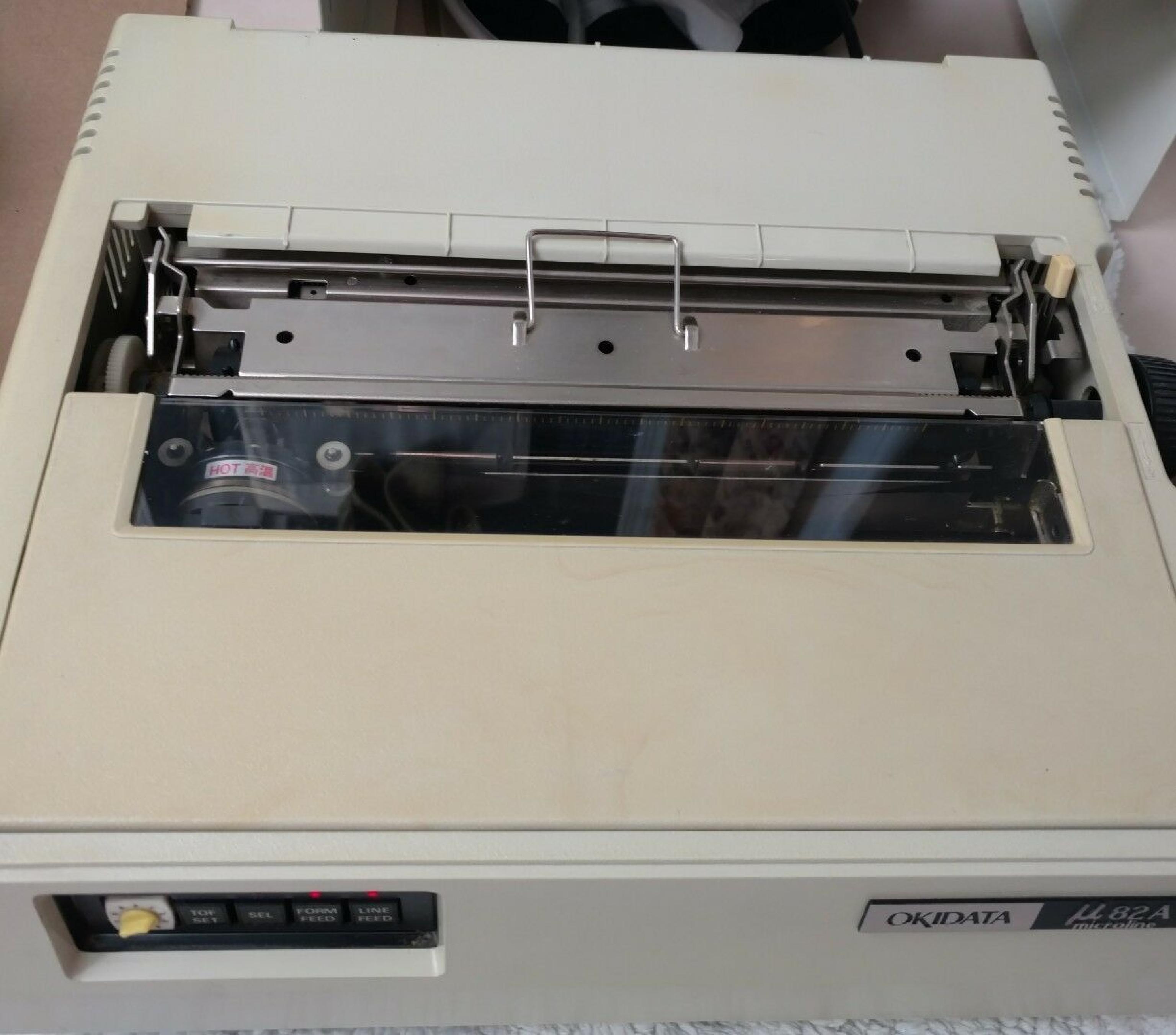 OKIDATA U82A MICROLINE MULTI-FUNCTION DOT-MATRIX PRINTER