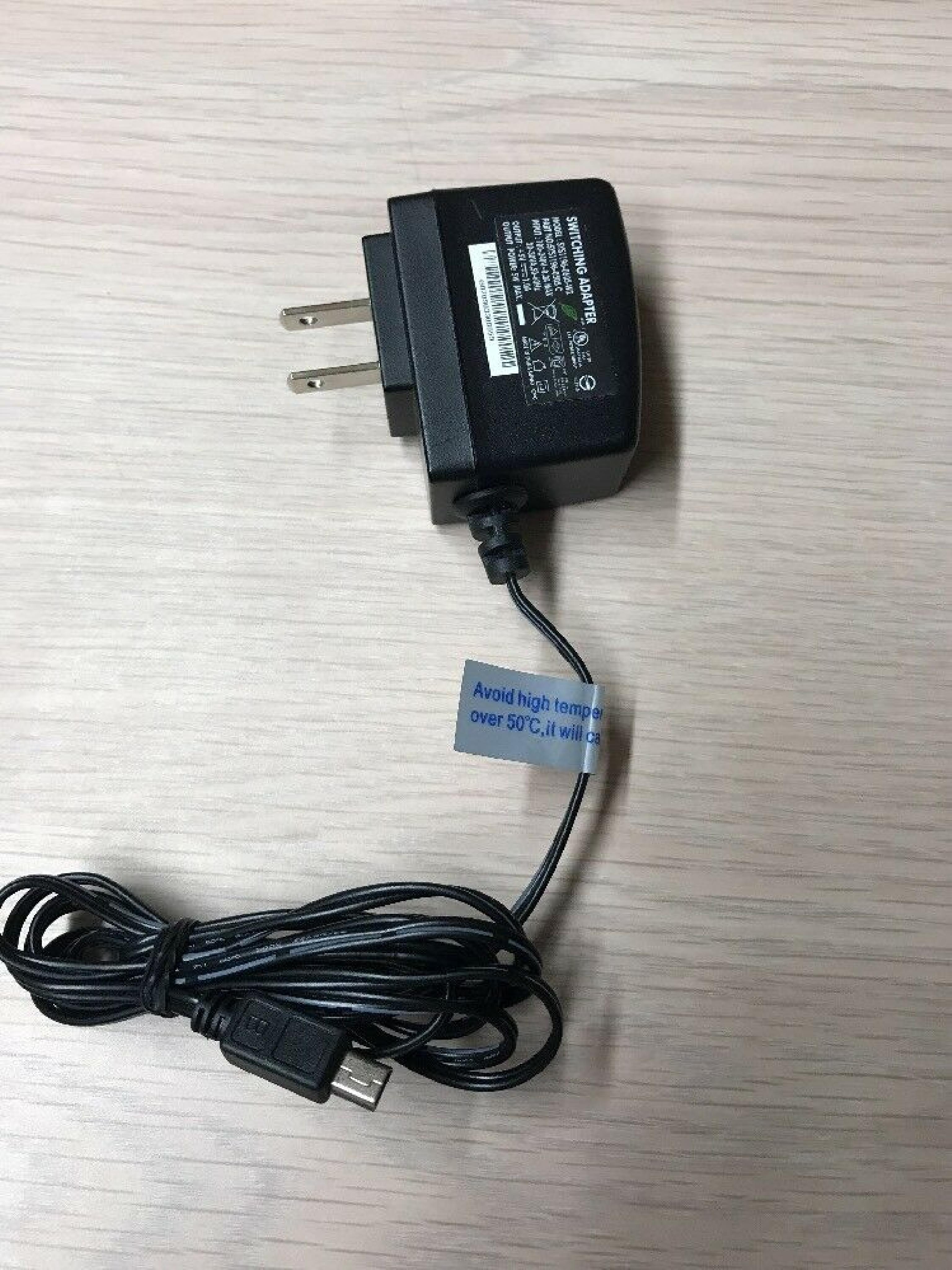 ADAPTER SYS1196-0605-W2 AC 5V 1A TO USB MINI-B