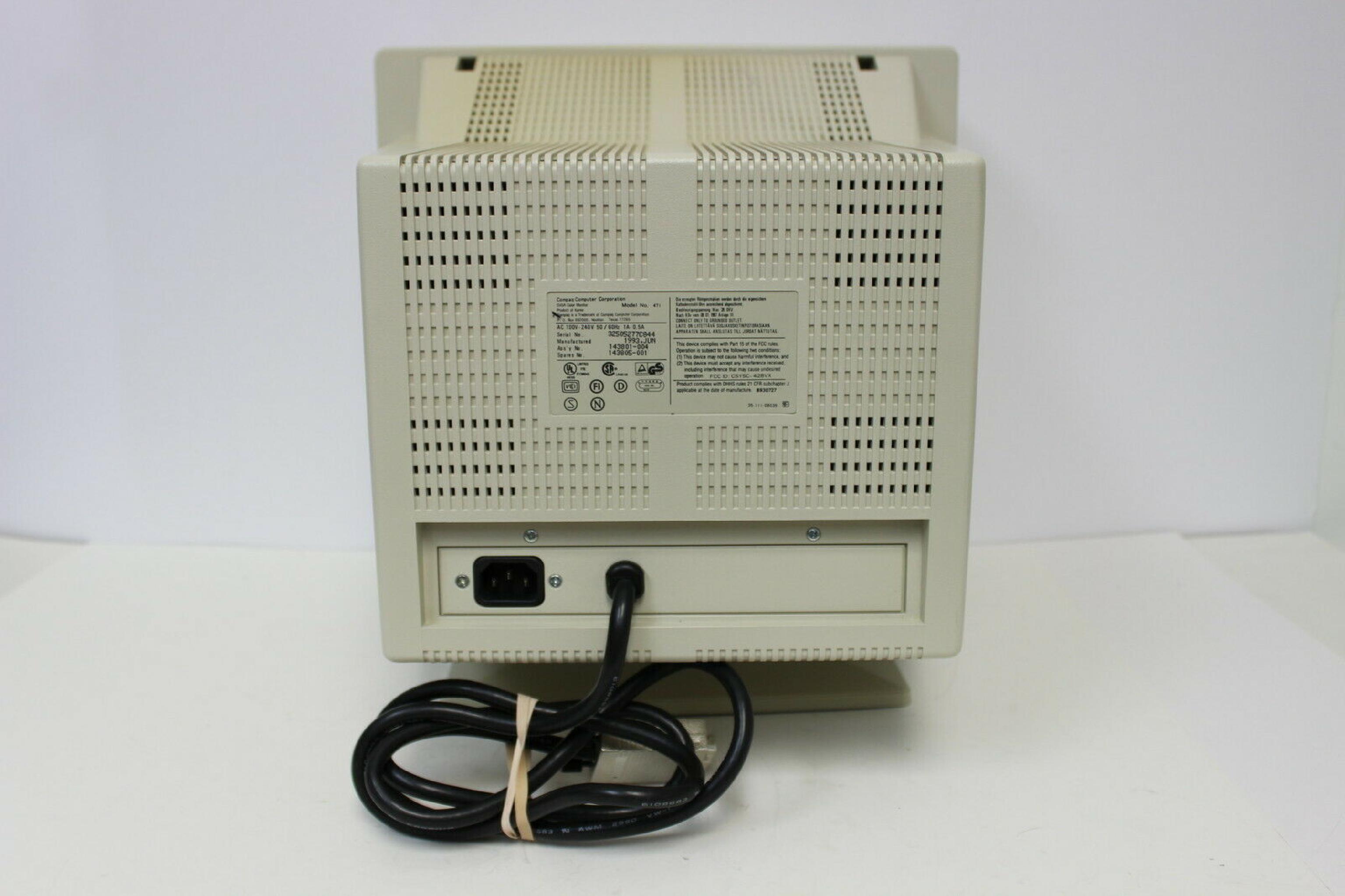 COMPAQ / HEWLETT PACKARD / HP 143801-004 MONITOR