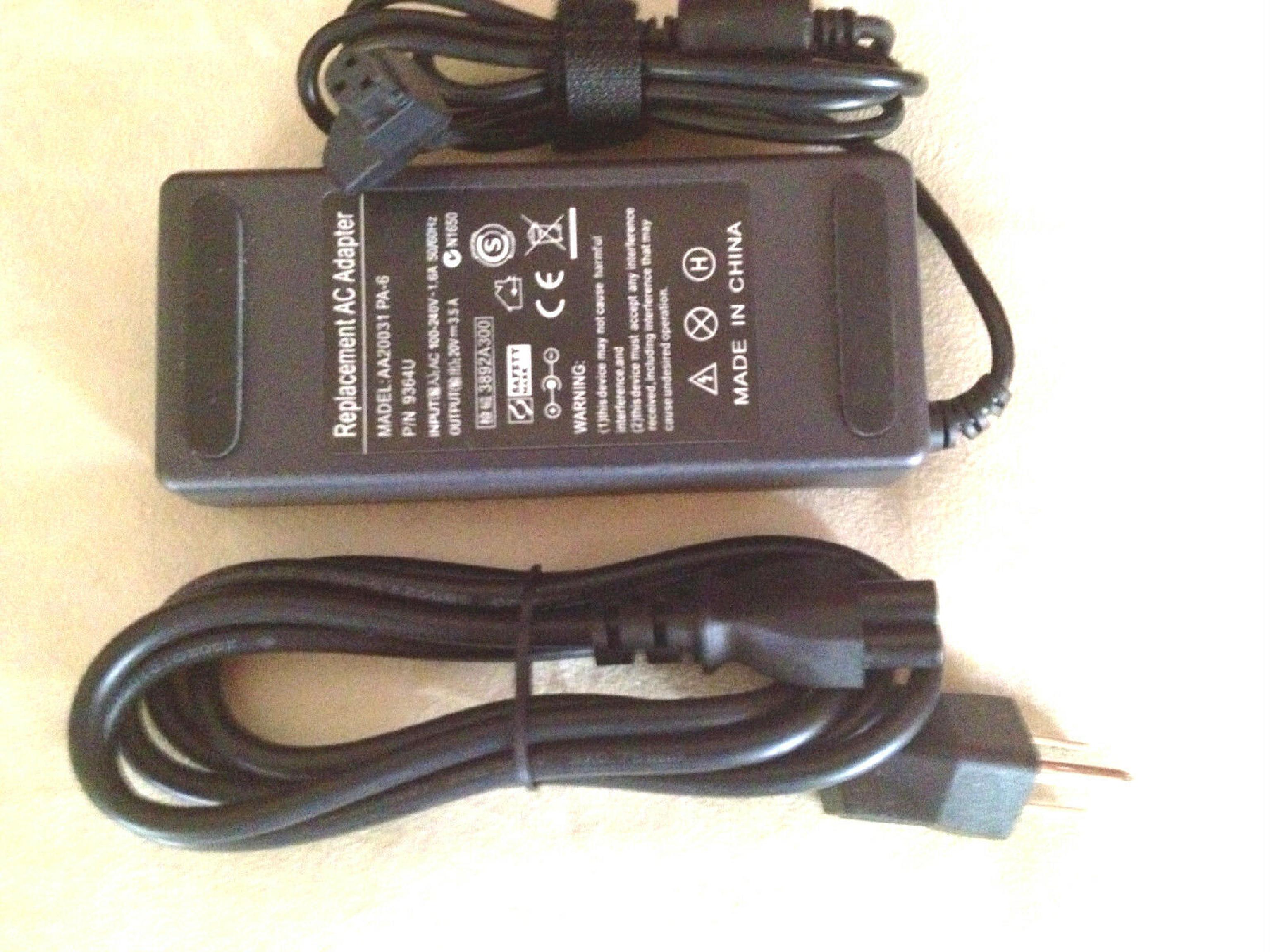 DELL PA2 AC ADAPTERS 20VDC 3.5A 70W POWER SUPPLY