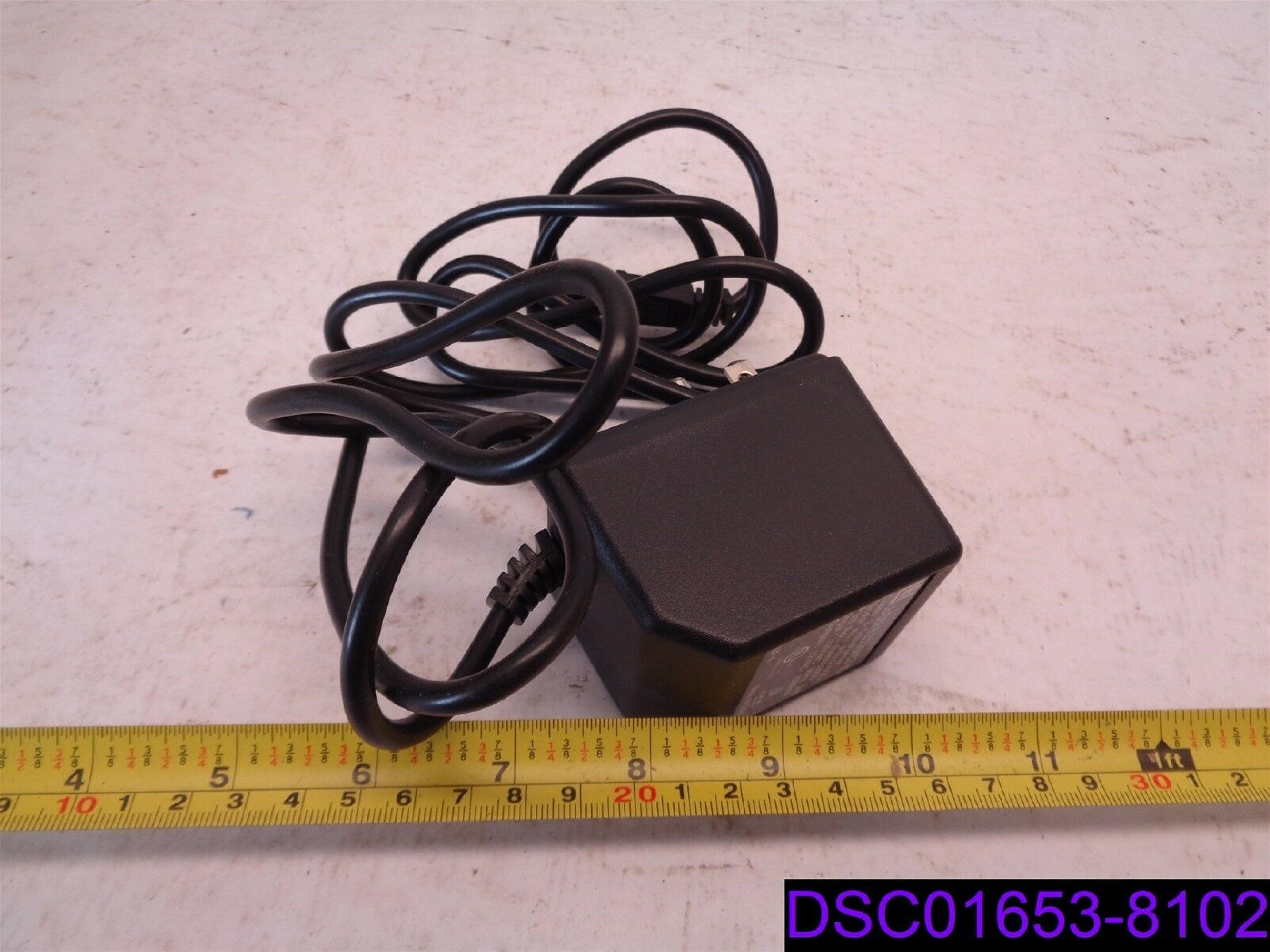 LEADER ELECTRONICS A48121500 AC ADAPTER OUTPUT 12 VAC 1500MA POWER SUPPLY