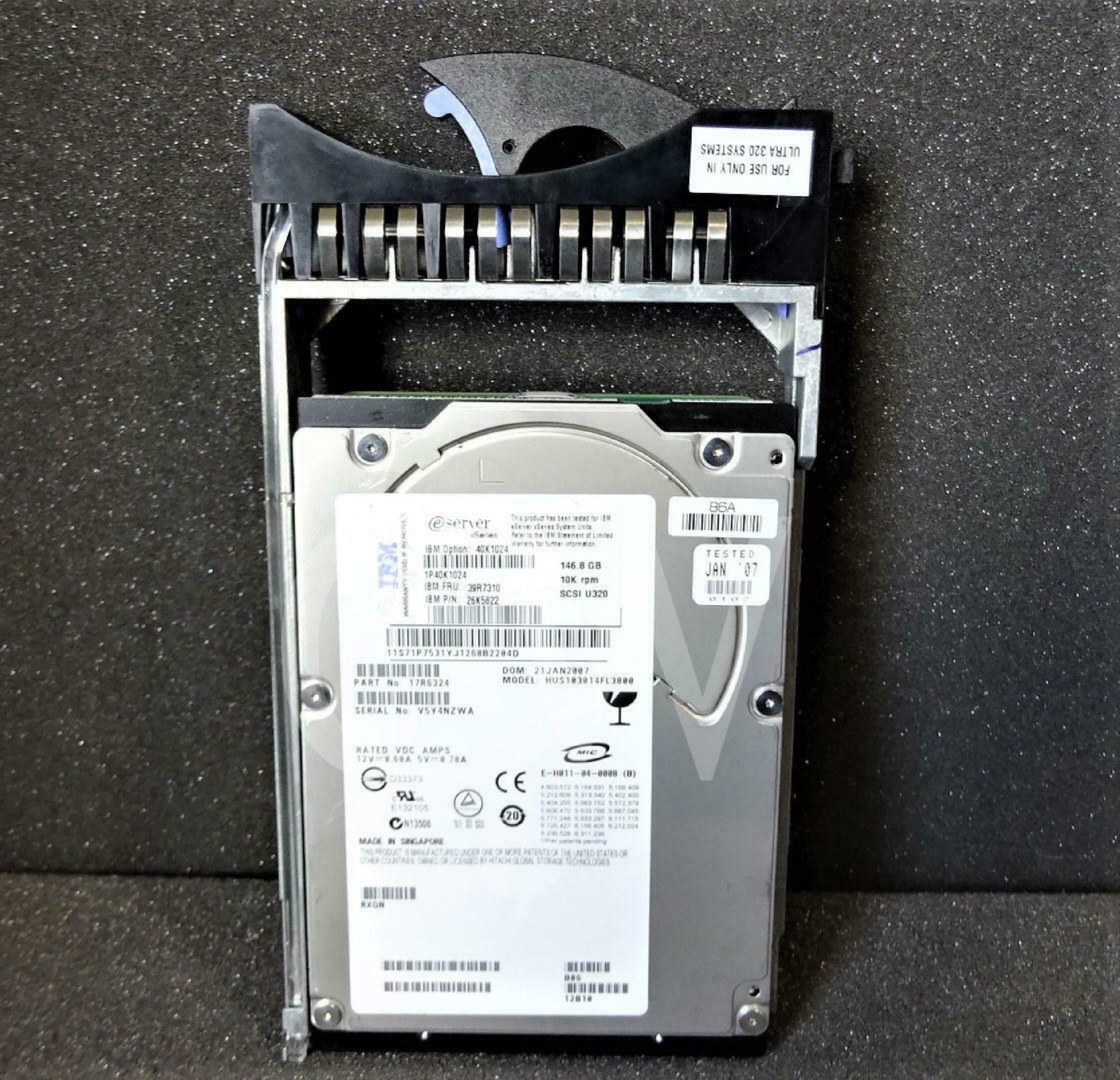 IBM HUS103014FL3800 146.8GB SCSI HITACHI ULTRASTAR 10K300 U320 SCA 10K RPM 80PIN 3.5INCH