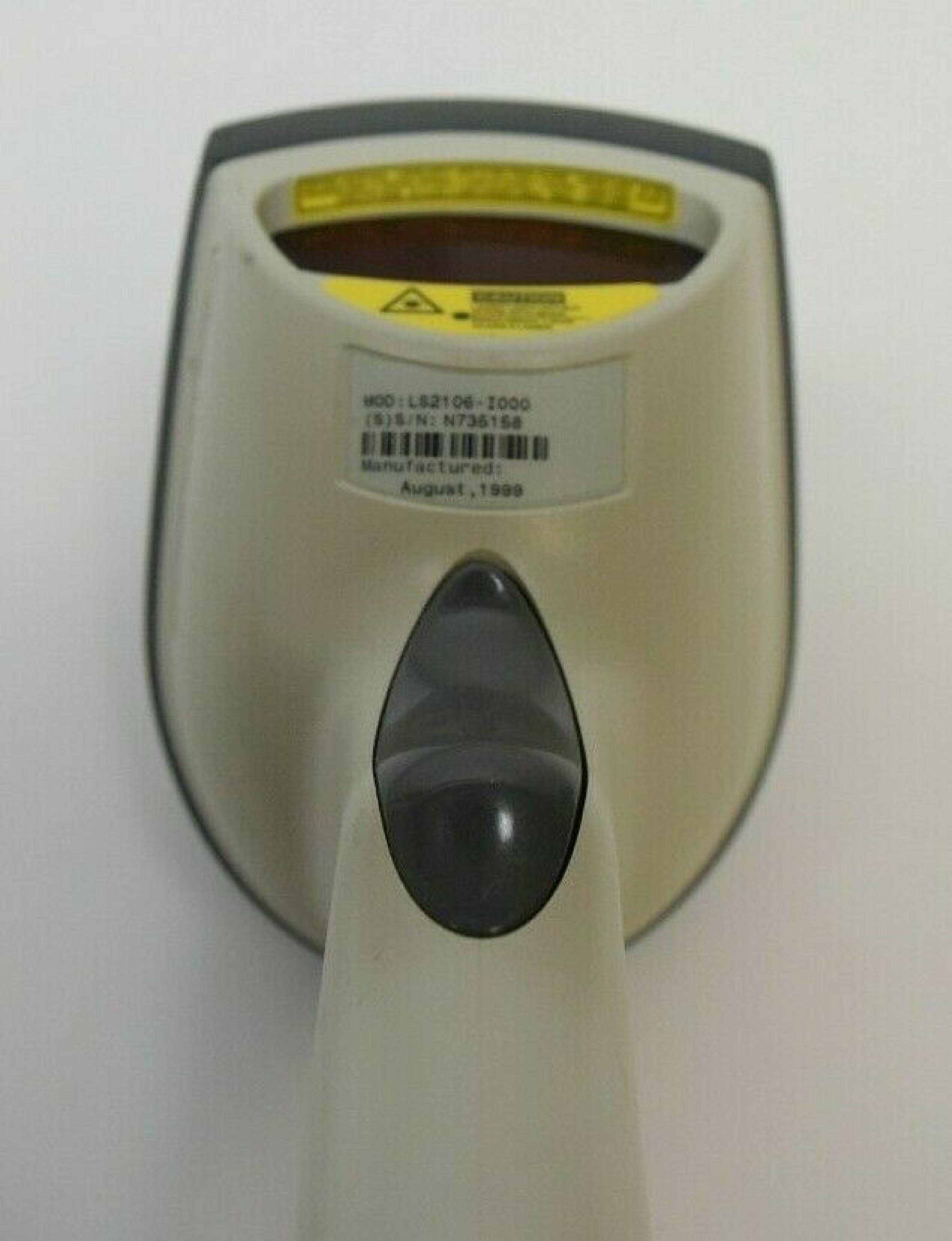 SYMBOL LS2106-I000 HOTSHOT HAND HELD BARCODE SCANNER MODEL LS2106-I000 WITH CABLES