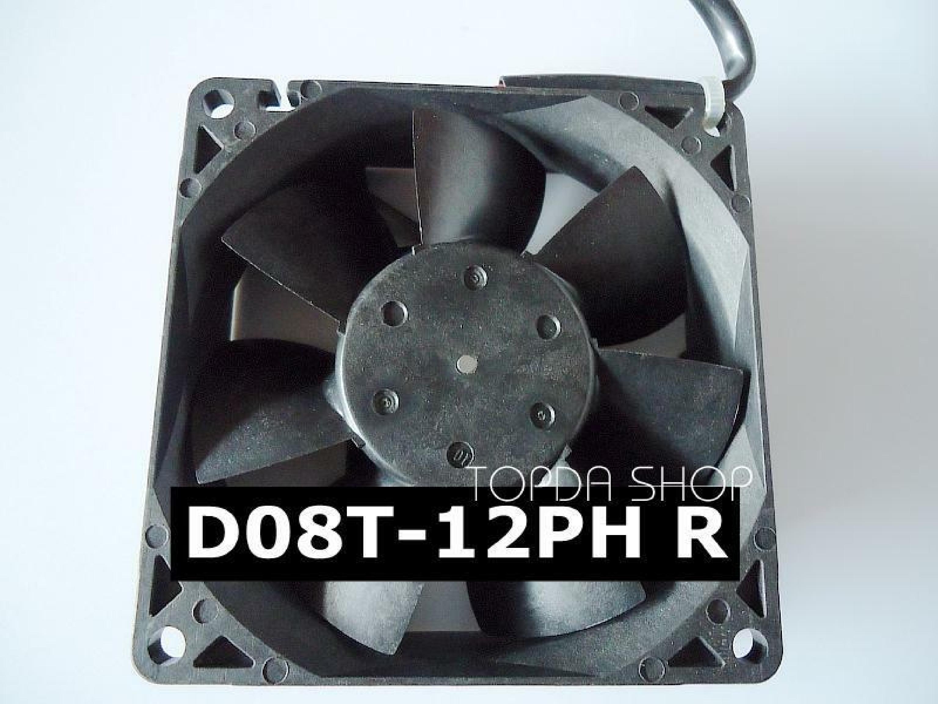 NIDEC / BETA / NIDEC D08T-12PH R FAN SL 80MM AXIAL COOLING 12V BY 25MM 12VDC .13AMP 2 WIRE