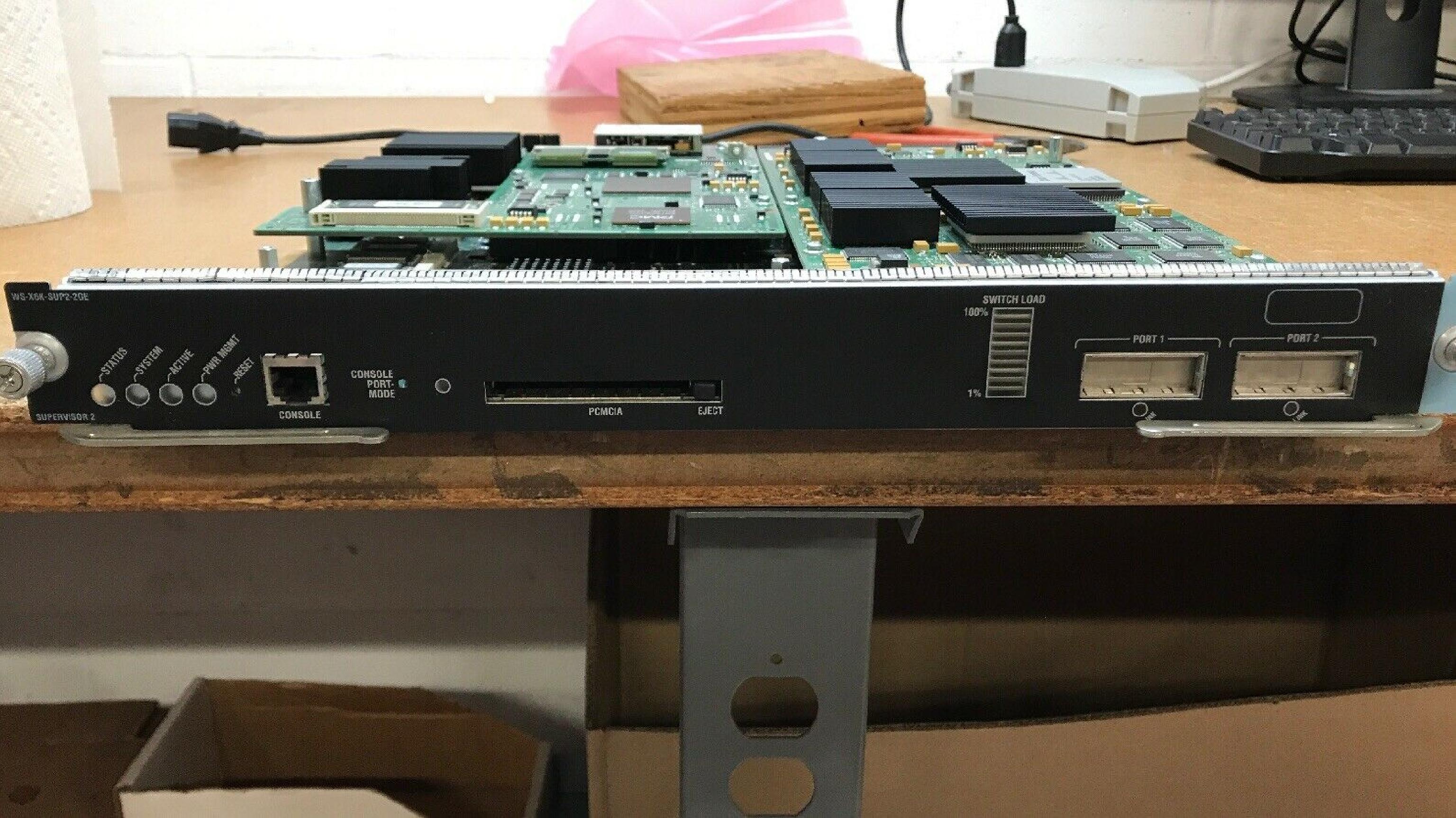 CISCO SYSTEMS WS-X6K-SUP2-2GE WS-X6K-SUP2-2GE MODULE