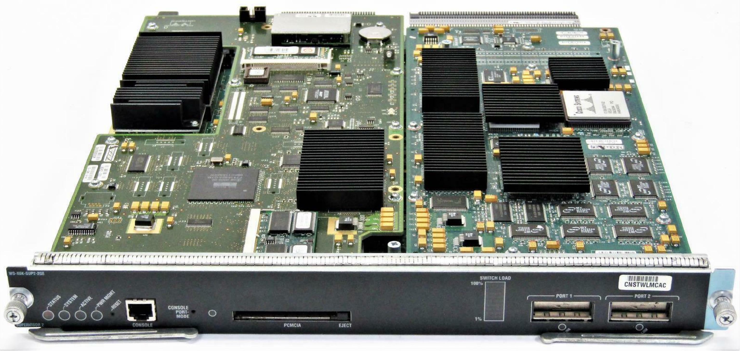 CISCO SYSTEMS WS-X6K-SUP2-2GE WS-X6K-SUP2-2GE MODULE