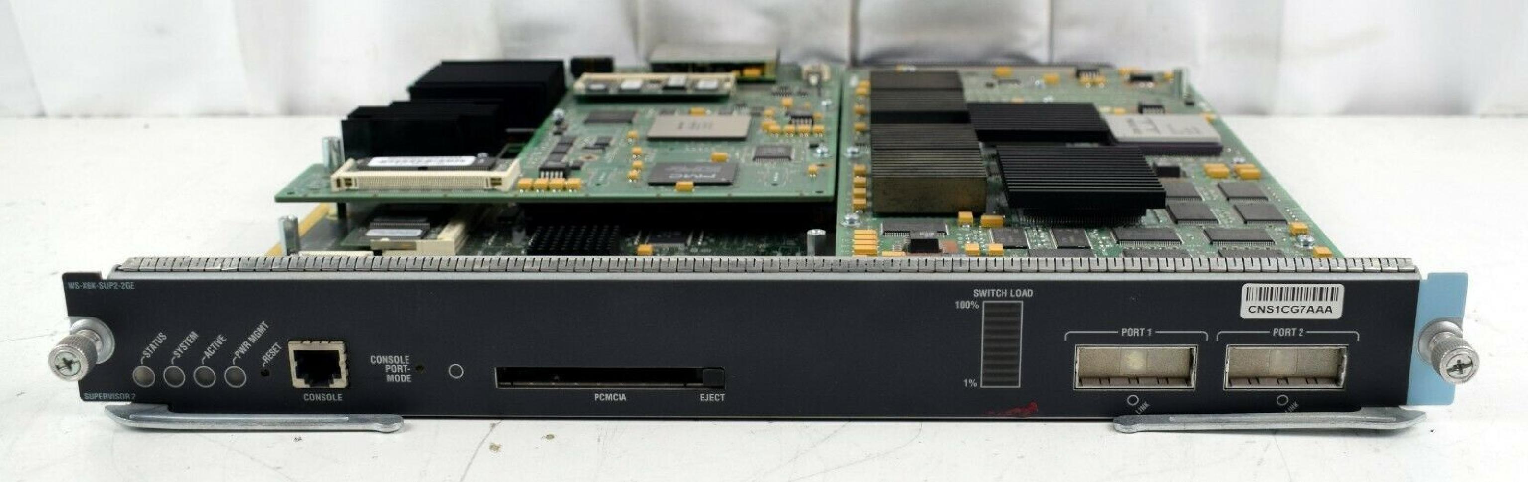 CISCO SYSTEMS WS-X6K-SUP2-2GE WS-X6K-SUP2-2GE MODULE