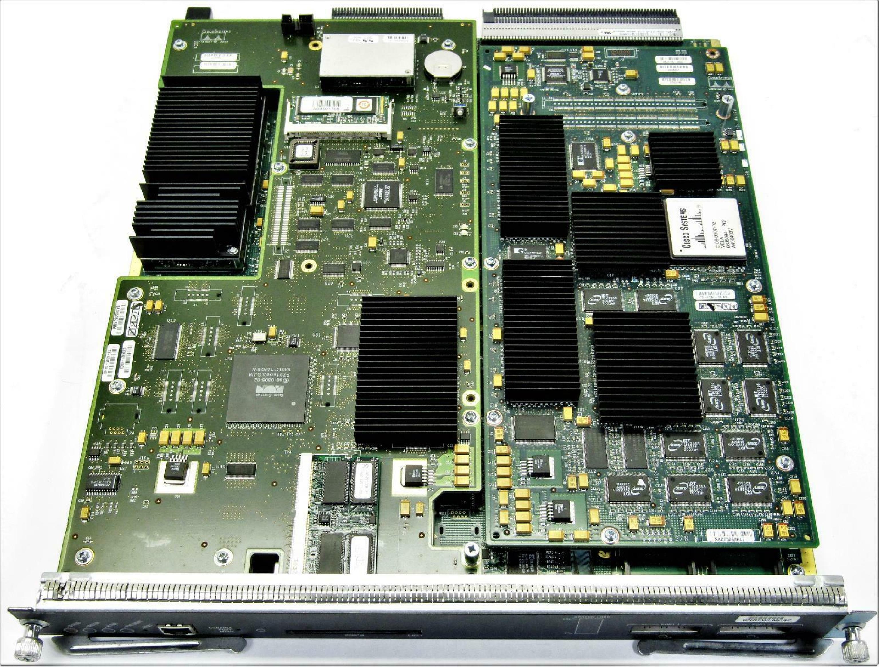 CISCO SYSTEMS WS-X6K-SUP2-2GE WS-X6K-SUP2-2GE MODULE