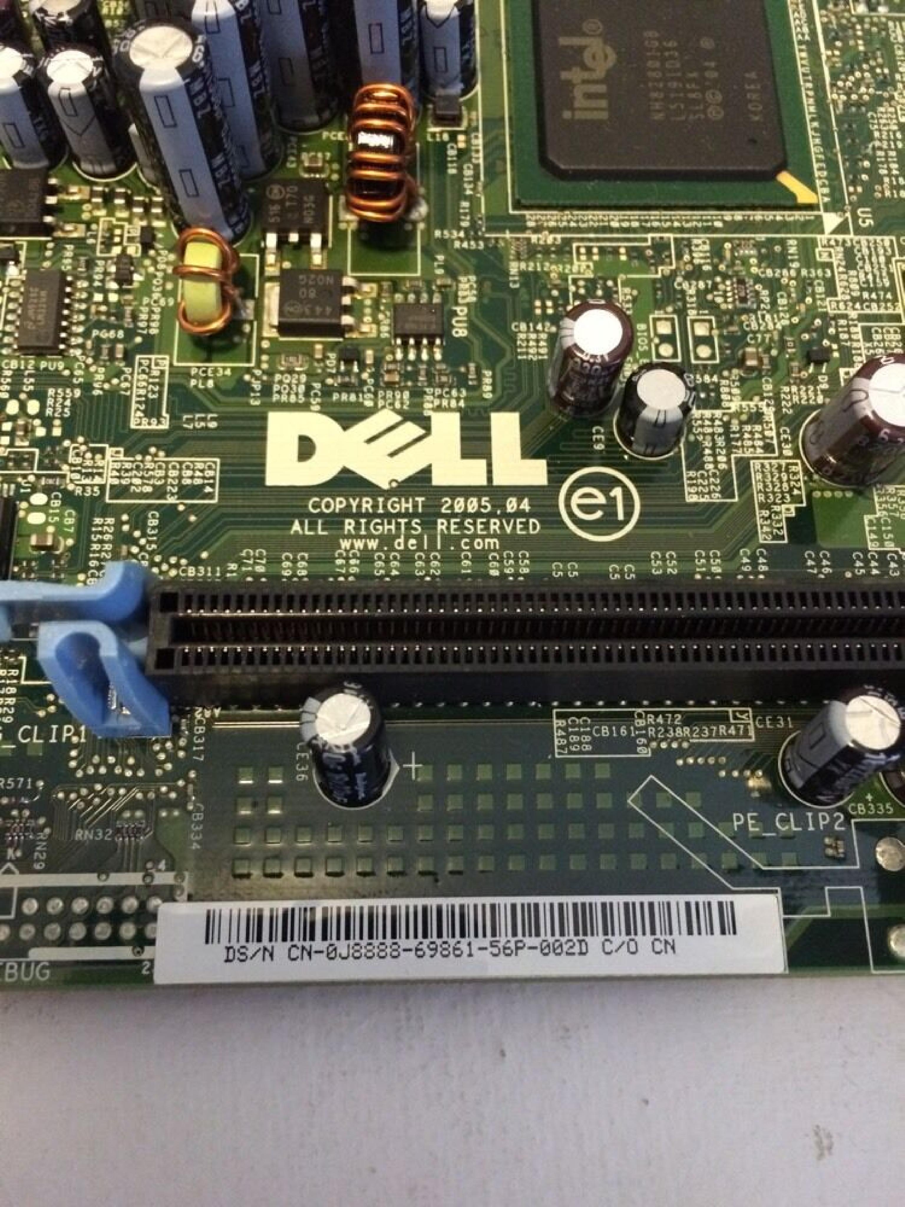 DELL J8888 GENUINE DIMENSION 5100C 5150C XPS200 DESKTOP MOTHERBOARD