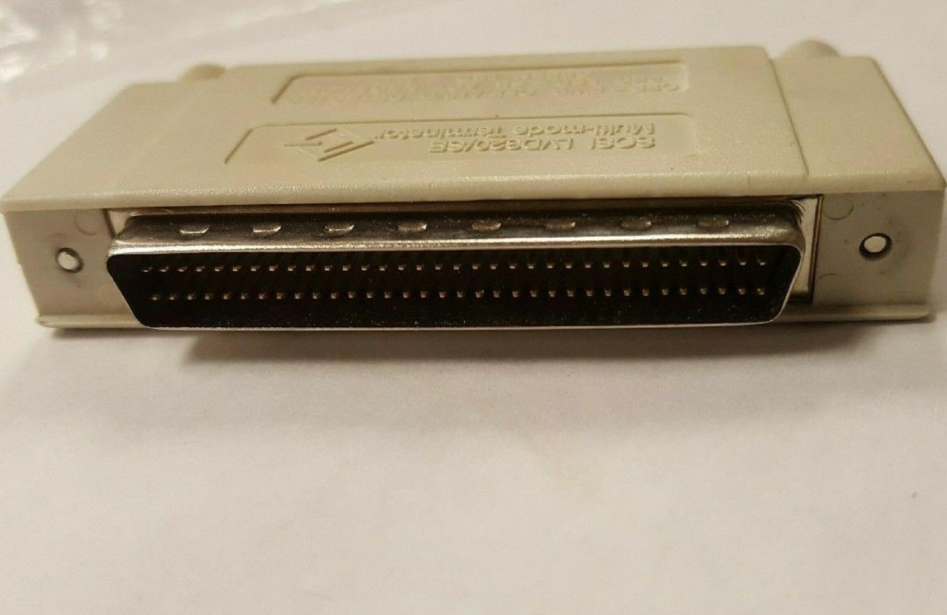 DELL 78PEP GENUINE LVD/SE SCSI 68PIN AMPHENOL TERMINATOR