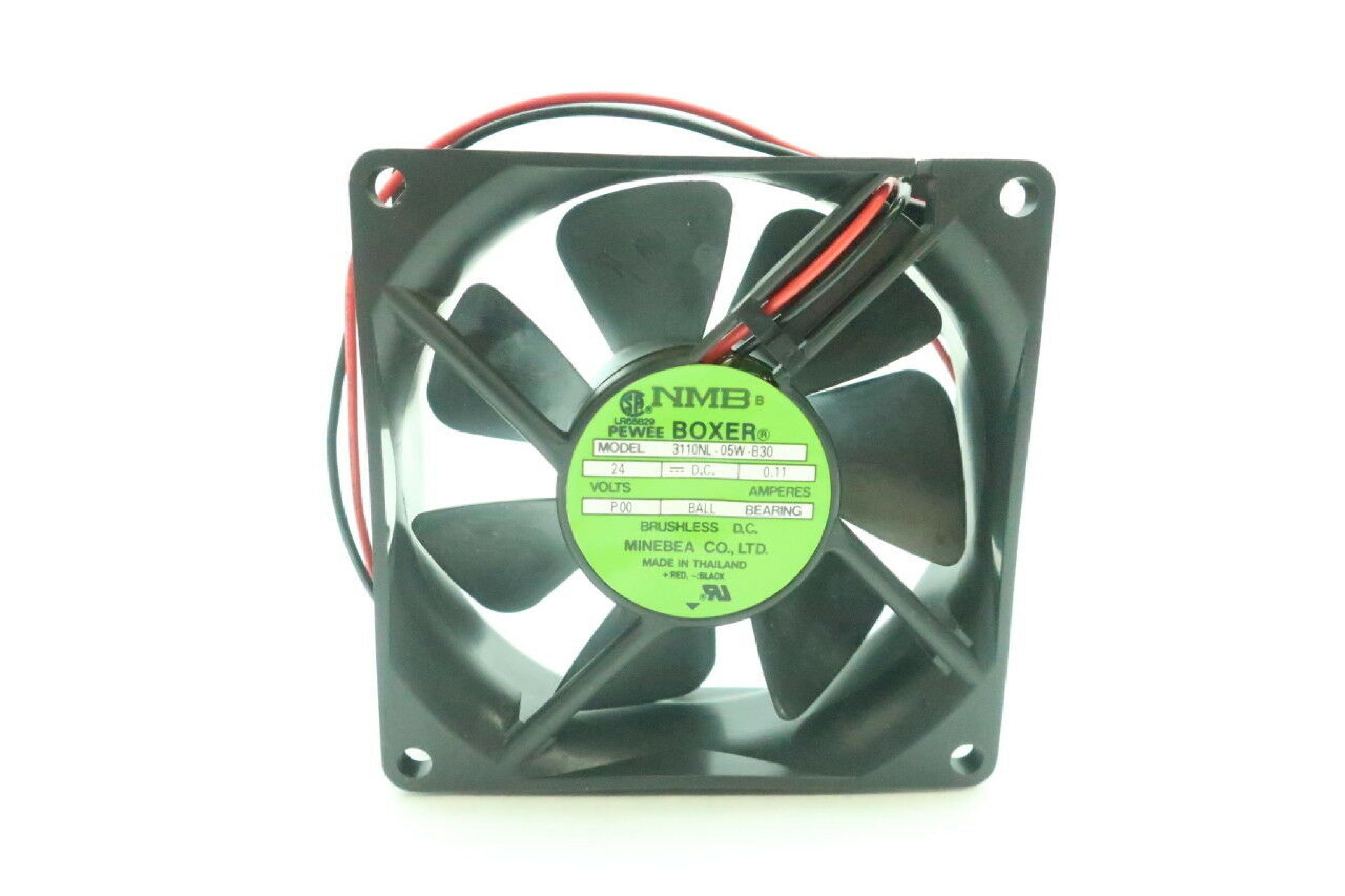 NMB 3110NL-05W-B30 FAN 24V DC .11A P00 BALL BEARINGS