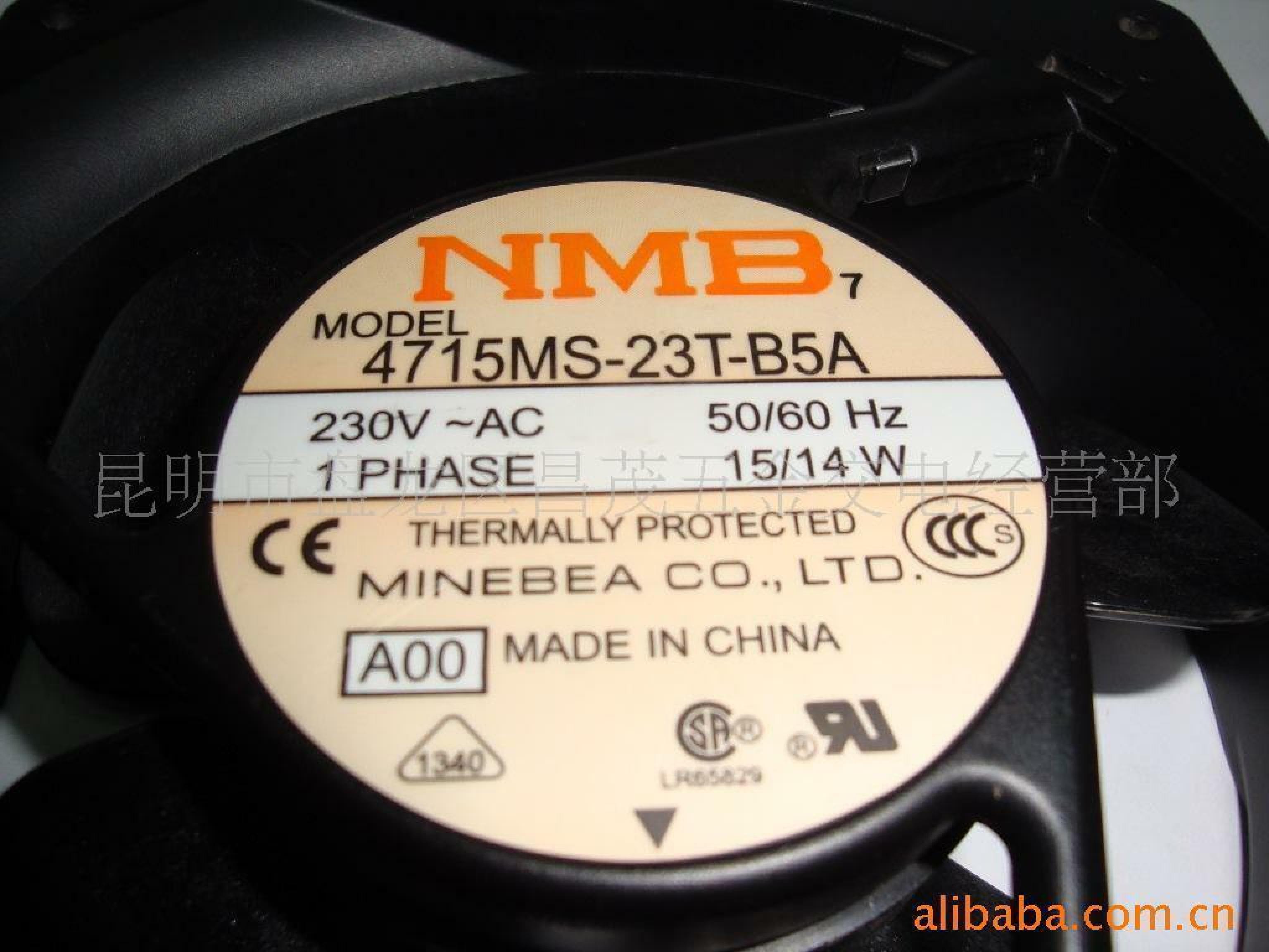 NMB 4715MS-23T-B5A FAN 4715MS-23T-B5A, 230V 50/60HZ 120X120X38MM