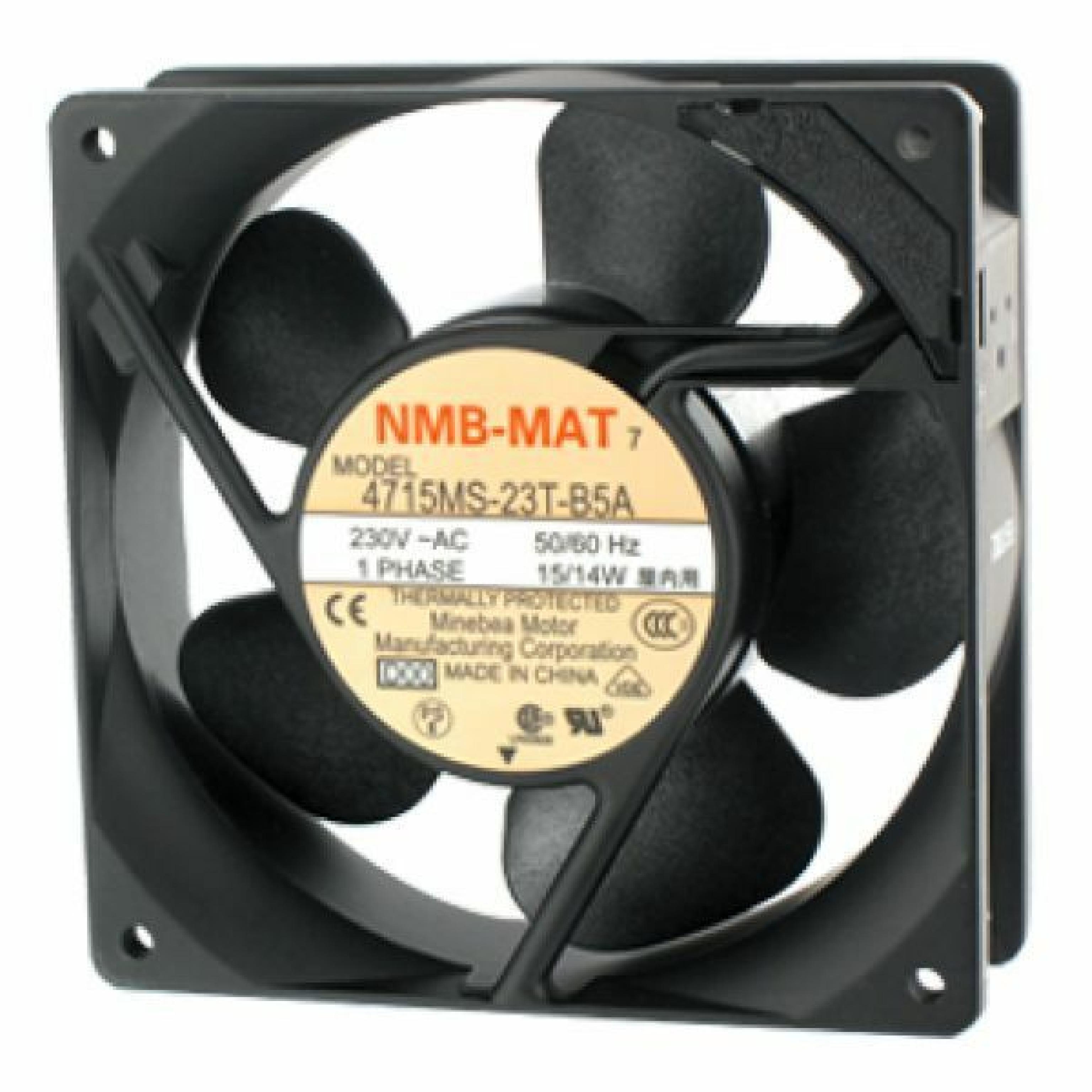 NMB 4715MS-23T-B5A FAN 4715MS-23T-B5A, 230V 50/60HZ 120X120X38MM