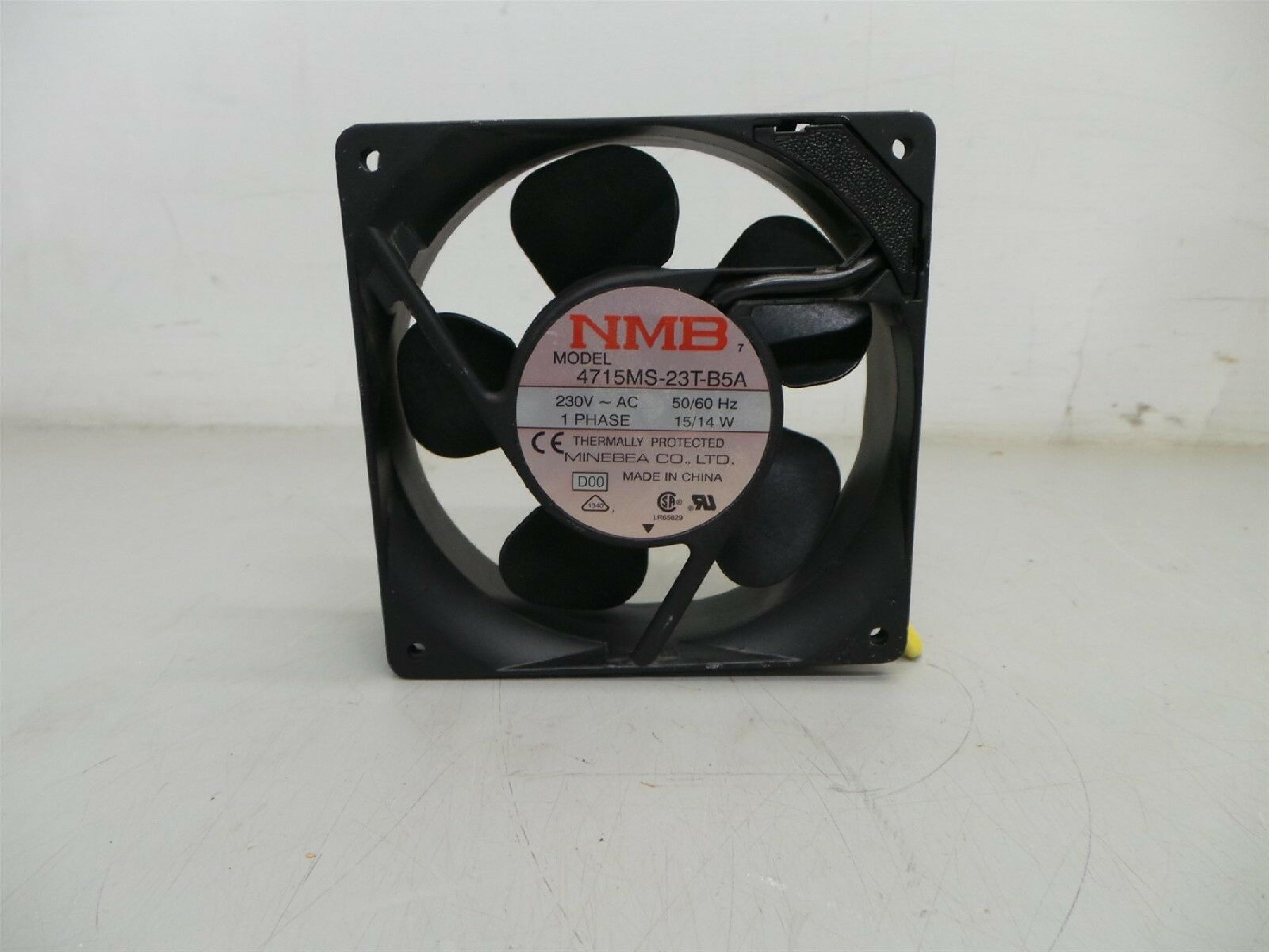NMB 4715MS-23T-B5A FAN 4715MS-23T-B5A, 230V 50/60HZ 120X120X38MM
