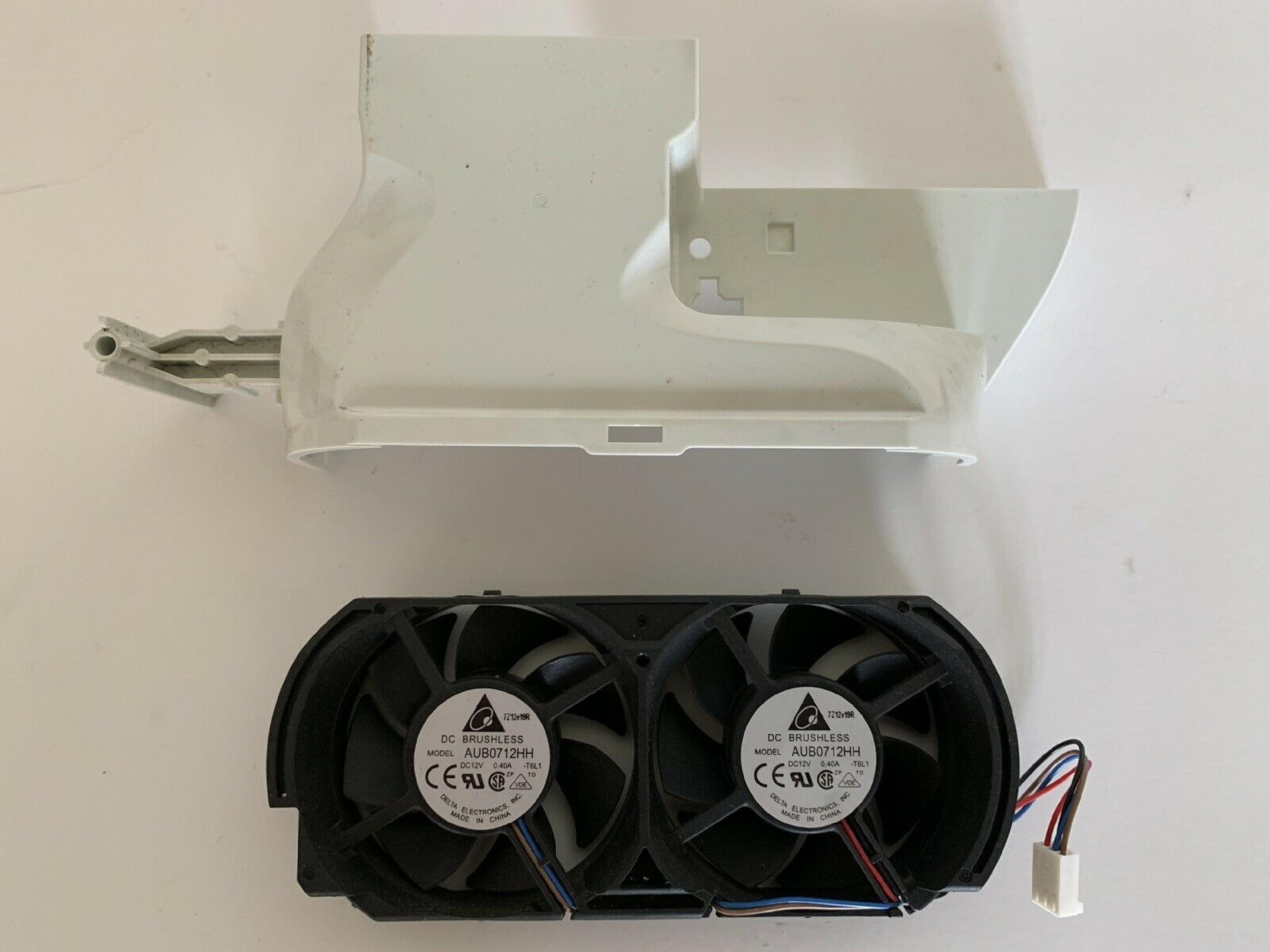 DELTA ELECTRONICS INC AUB0712HH MICROSOFT XBOX 360 POWER DUAL COOLING FAN 3 PIN 12VDC 0.40A
