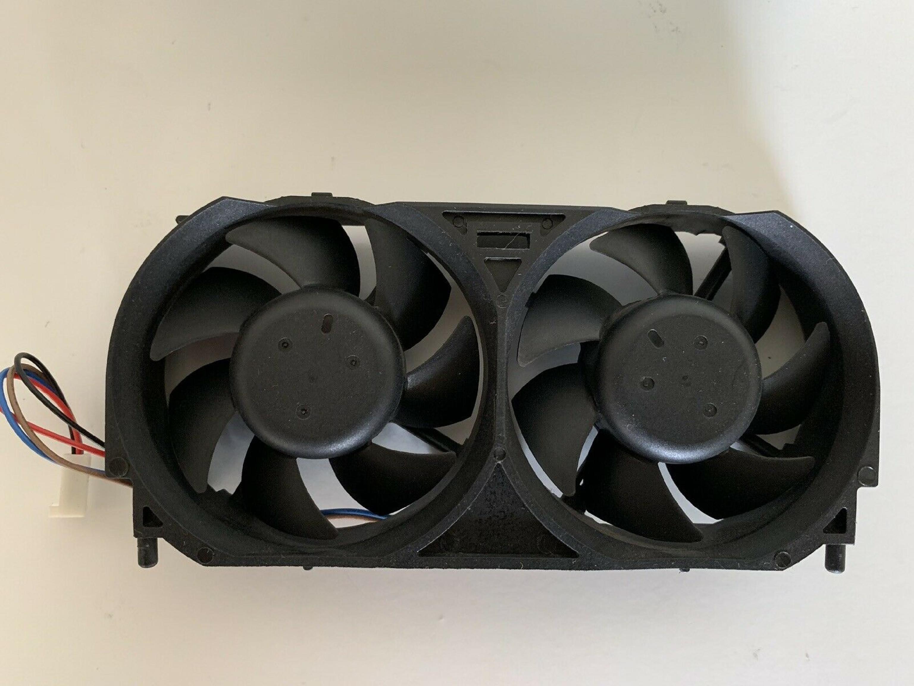 DELTA ELECTRONICS INC AUB0712HH MICROSOFT XBOX 360 POWER DUAL COOLING FAN 3 PIN 12VDC 0.40A