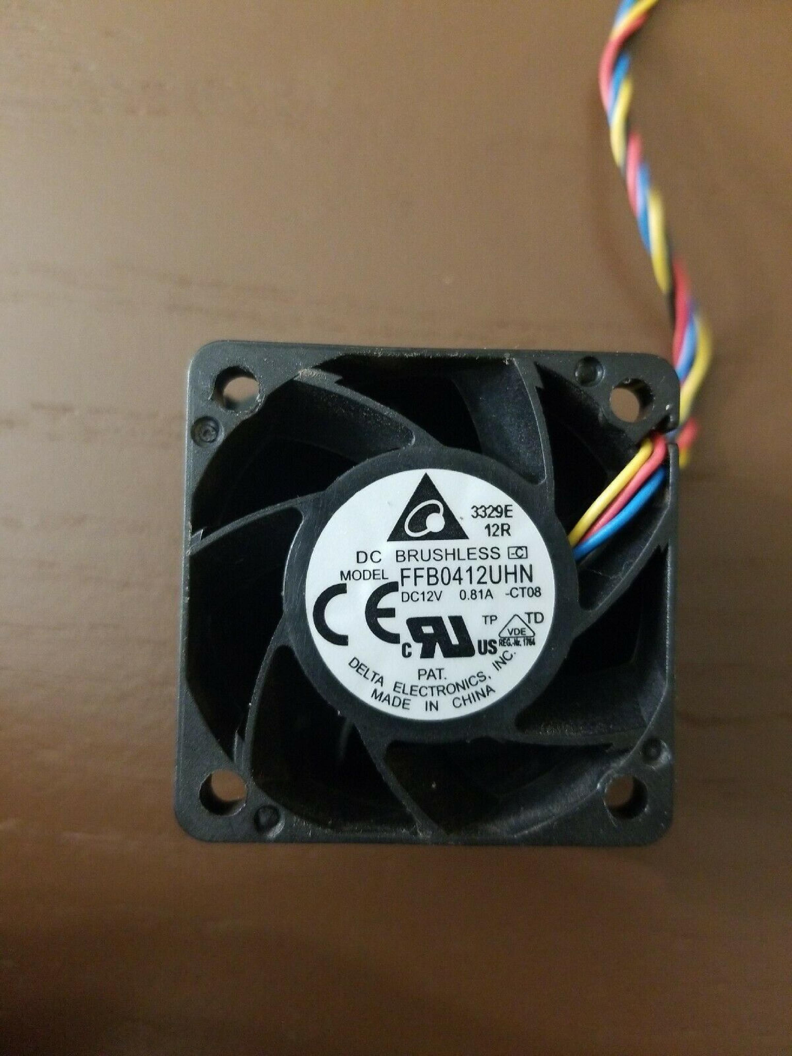 DELTA ELECTRONICS INC FFB0412UHN FAN 12VDC 0.1AMP 40X40X28MM