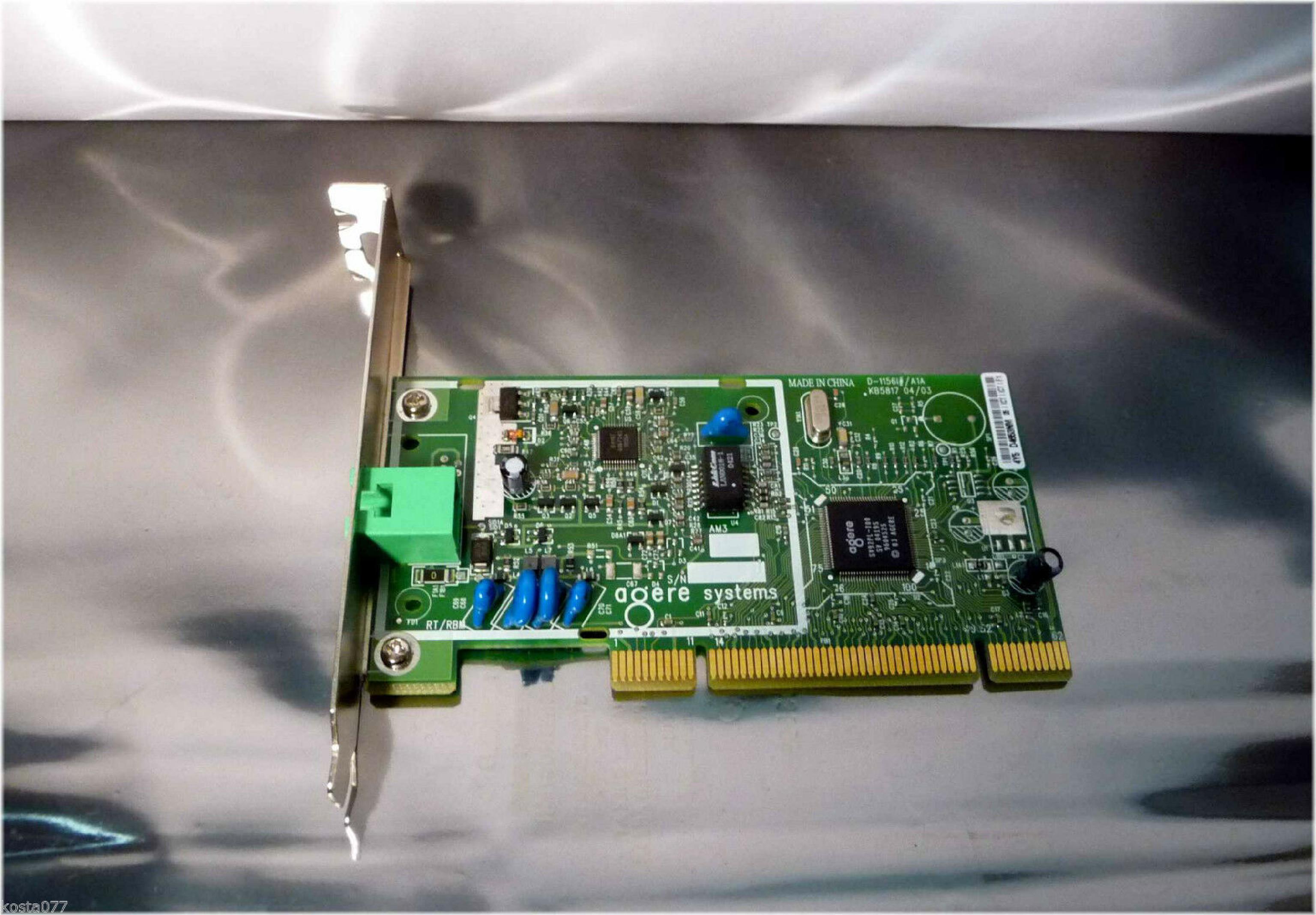 LITEON / AGERE D-11561 PCI 56K INTERNAL MODEM CARD